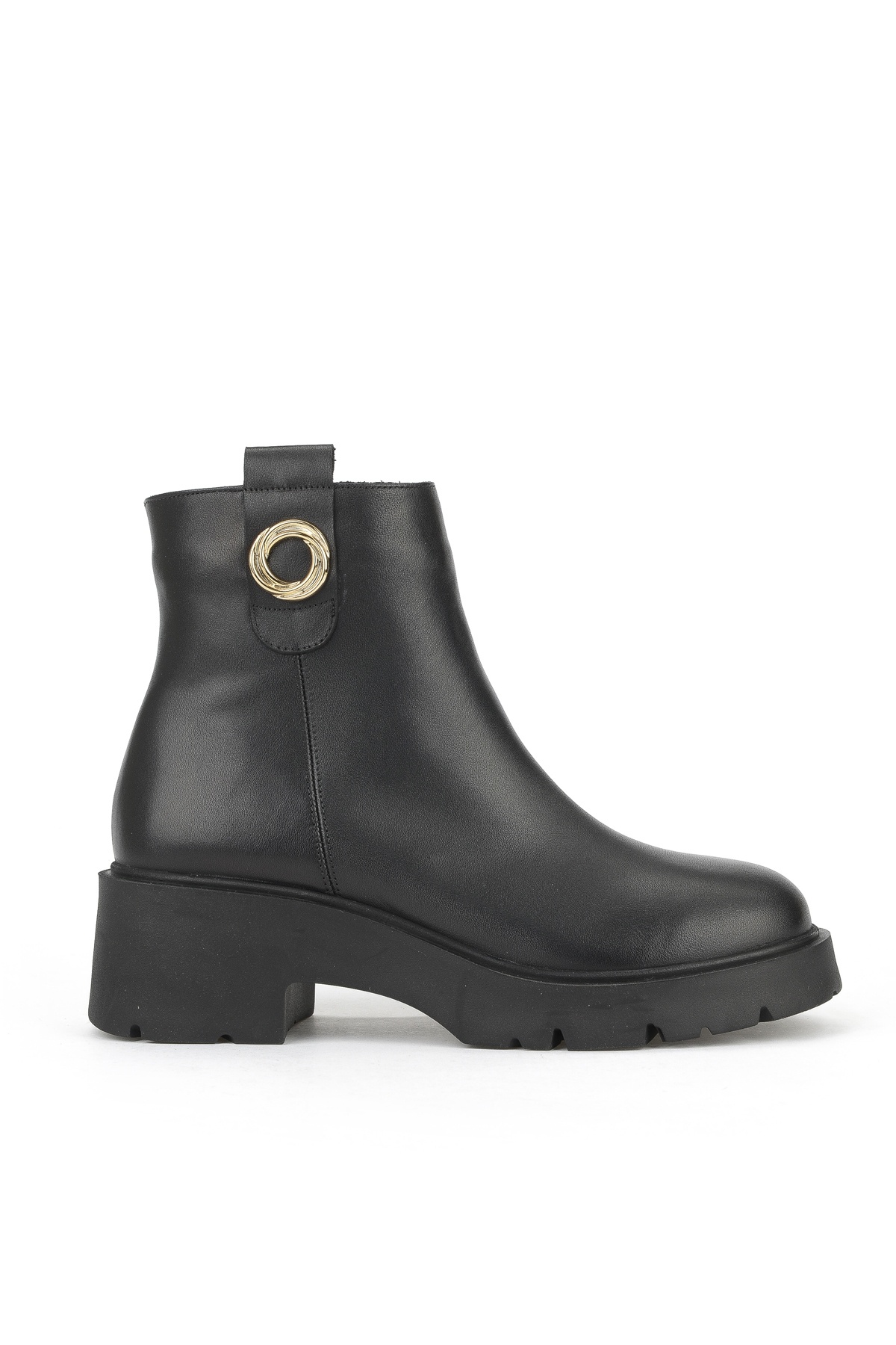 Kadın Hakiki Deri Bot 1531030Z2593 Siyah - Görsel 2