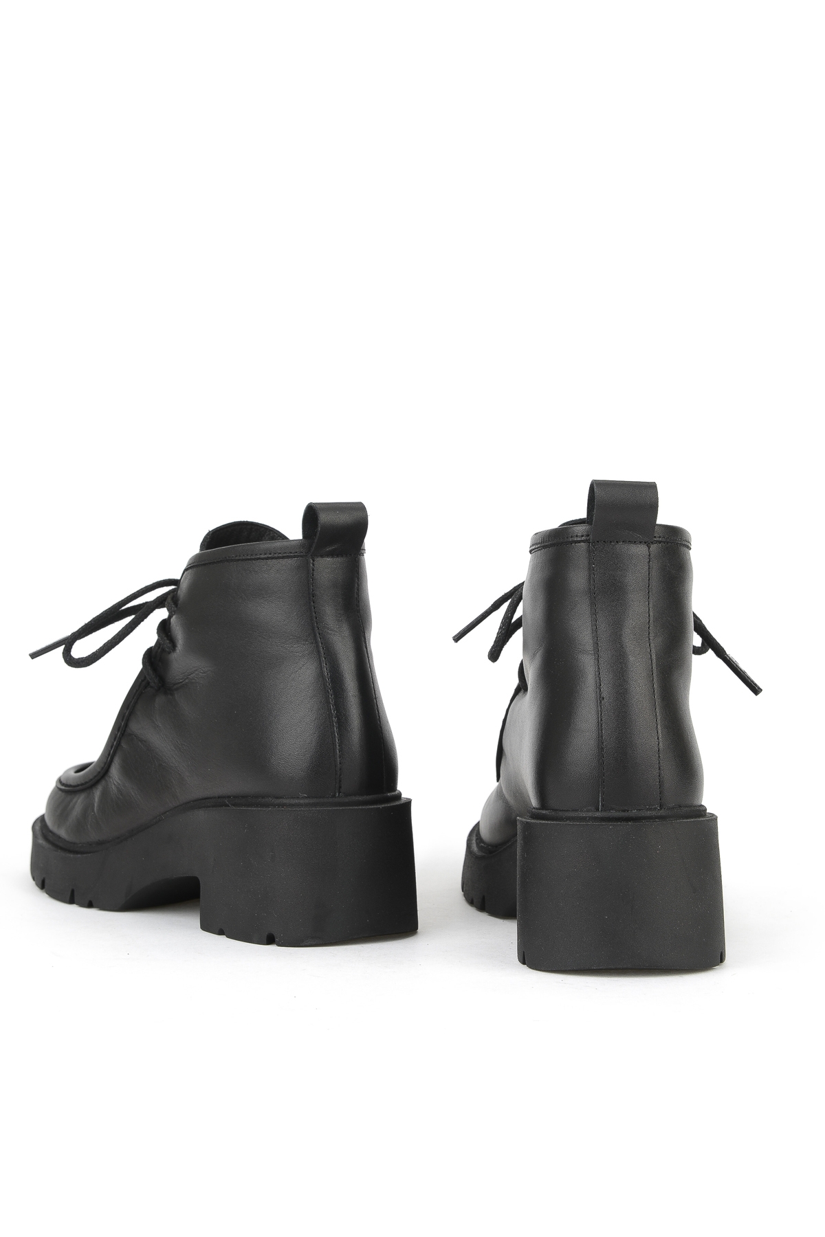 Kadın Hakiki Deri Bot 1531030Z2590 Siyah - Görsel 4