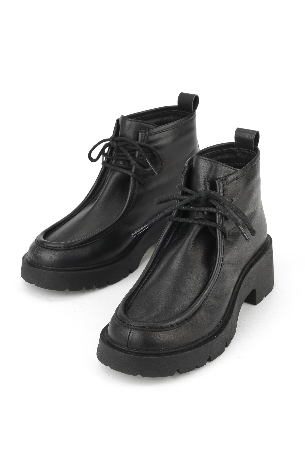 Kadın Hakiki Deri Bot 1531030Z2590 Siyah - Görsel 6