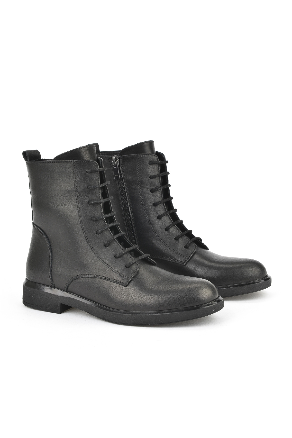 Kadın Hakiki Deri Bot 1531050Z26103454K Siyah - Görsel 3