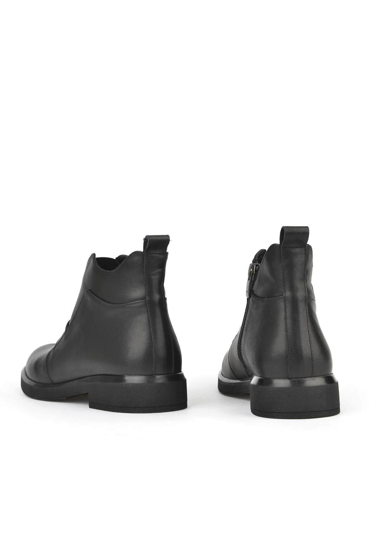 Kadın Hakiki Deri Bot 1531050Z26103457K Siyah - Görsel 4