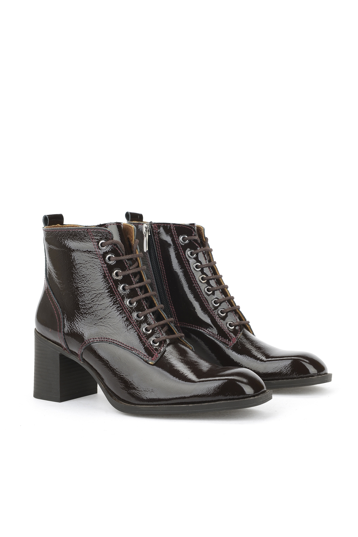 Kadın Hakiki Deri Bot 1531020Z9804 Kahve - Görsel 3