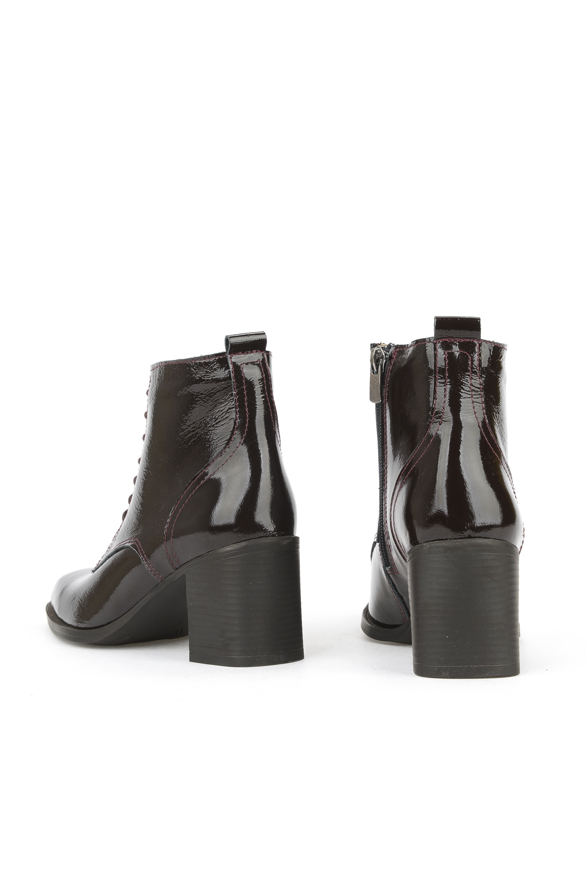 Kadın Hakiki Deri Bot 1531020Z9804 Kahve - Görsel 4