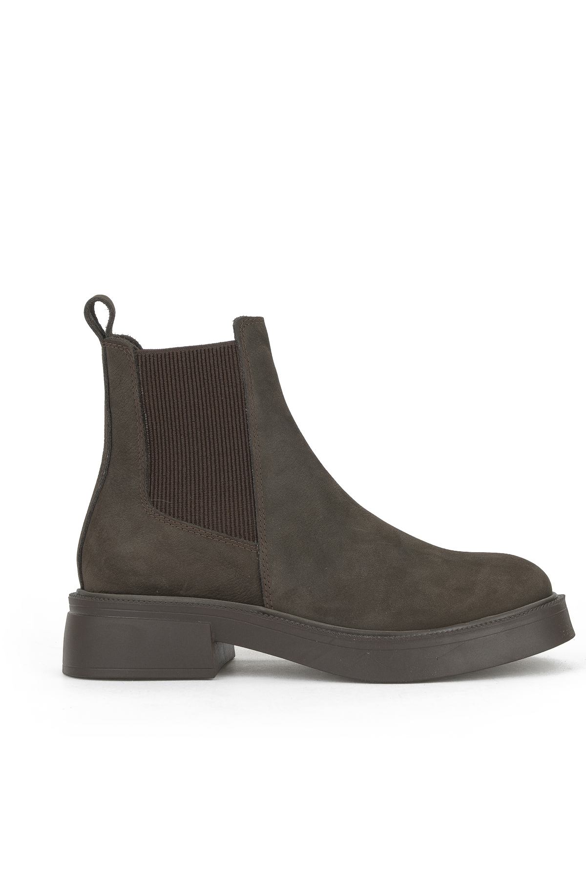 Kadın Hakiki Deri Bot 153359Z3532 Kahve - Görsel 2