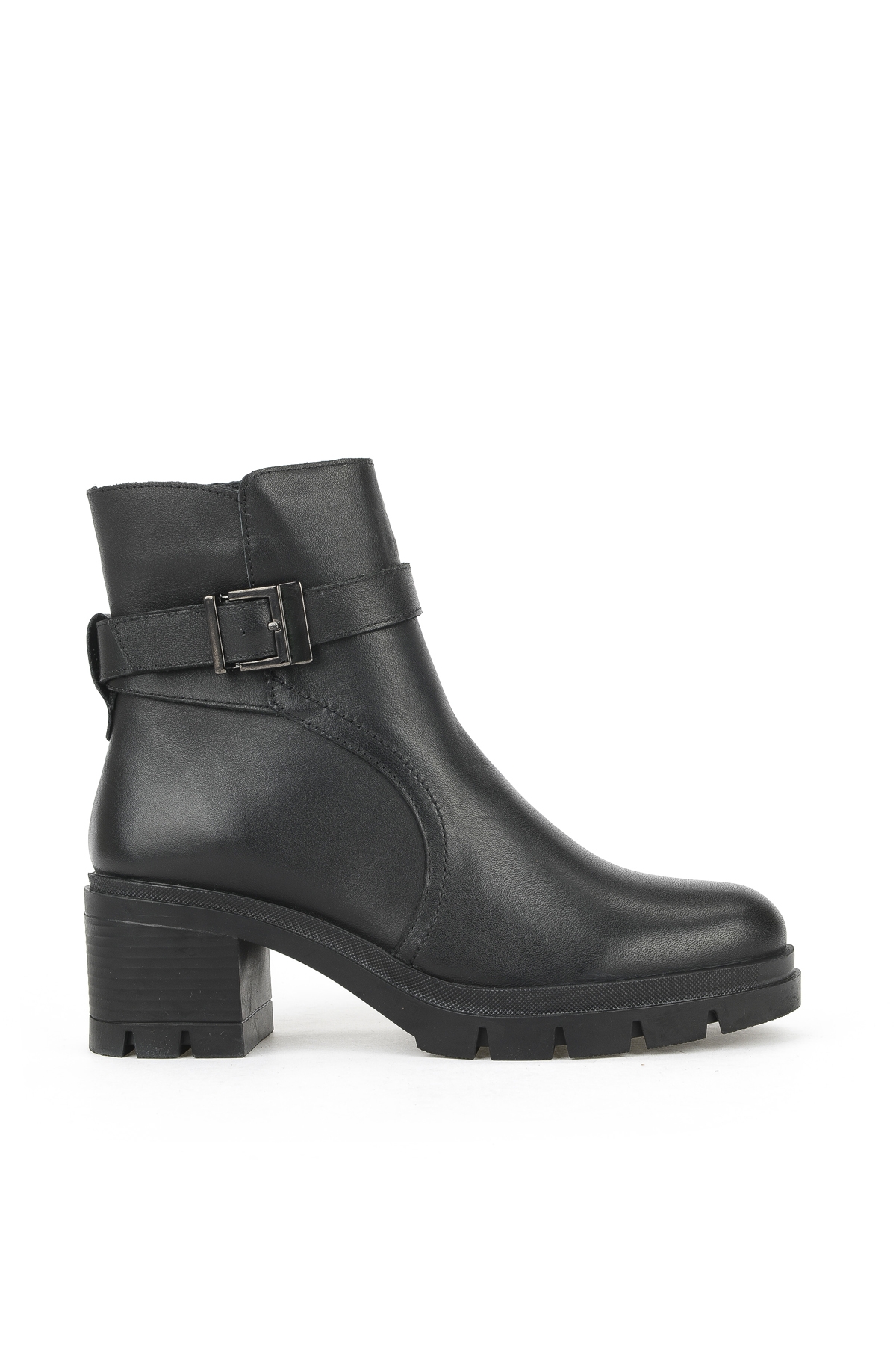 Kadın Hakiki Deri Bot 1531022Z7694 Siyah - Görsel 2