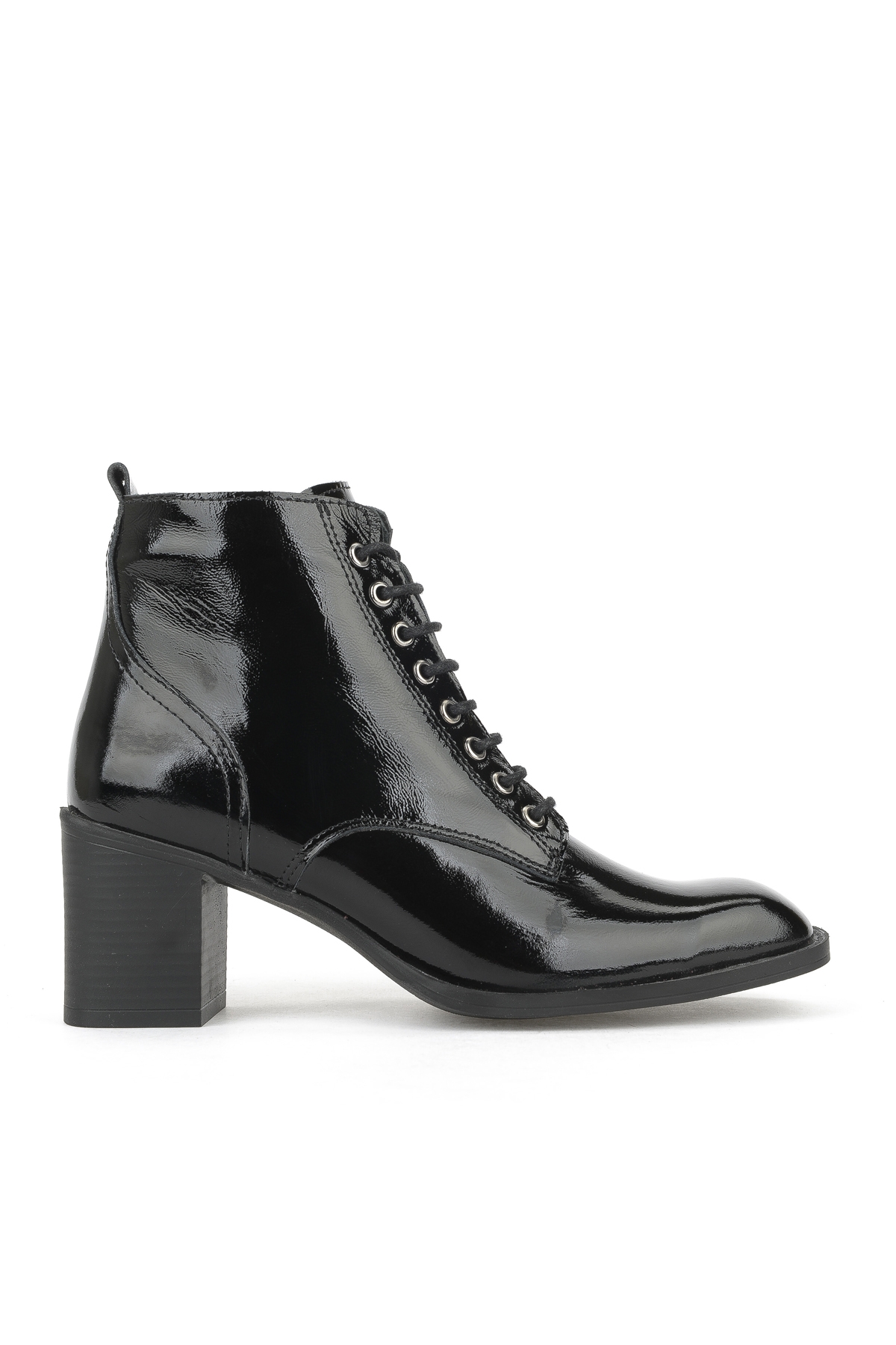 Kadın Hakiki Deri Bot 1531020Z9804 Siyah - Görsel 2