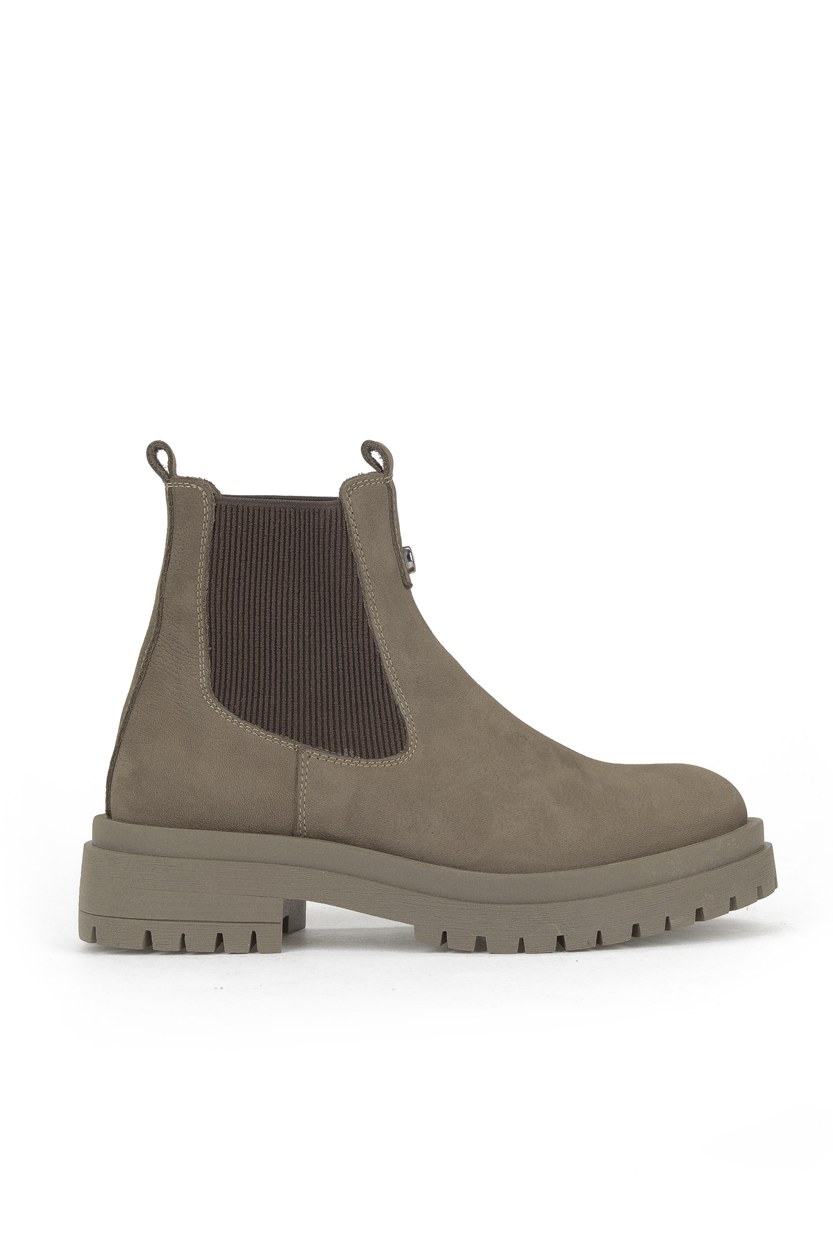 Kadın Hakiki Deri Bot 153359Z3102 Vizon - Görsel 2