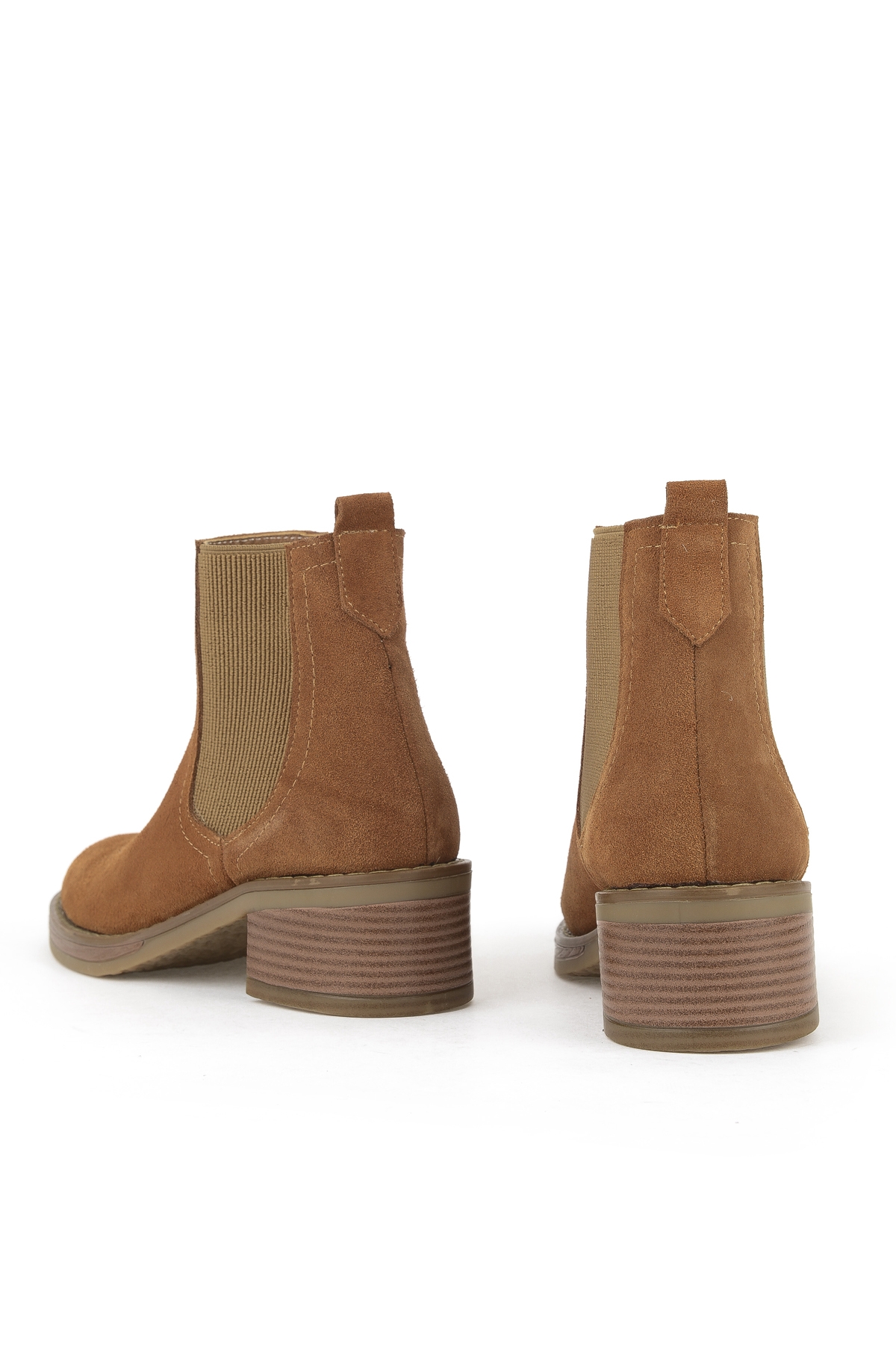 Kadın Hakiki Deri Bot 1531020Z2325 Taba - Görsel 4