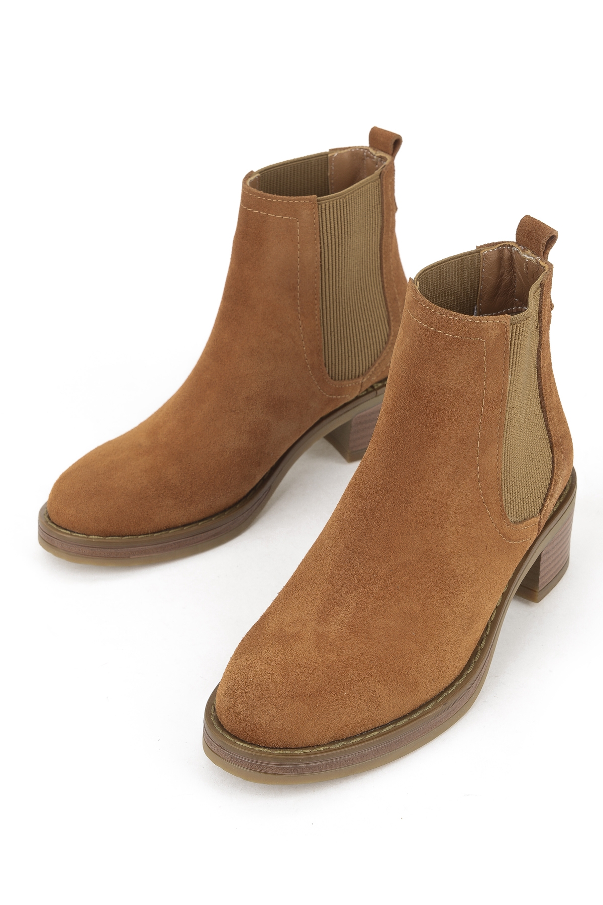 Kadın Hakiki Deri Bot 1531020Z2325 Taba - Görsel 6