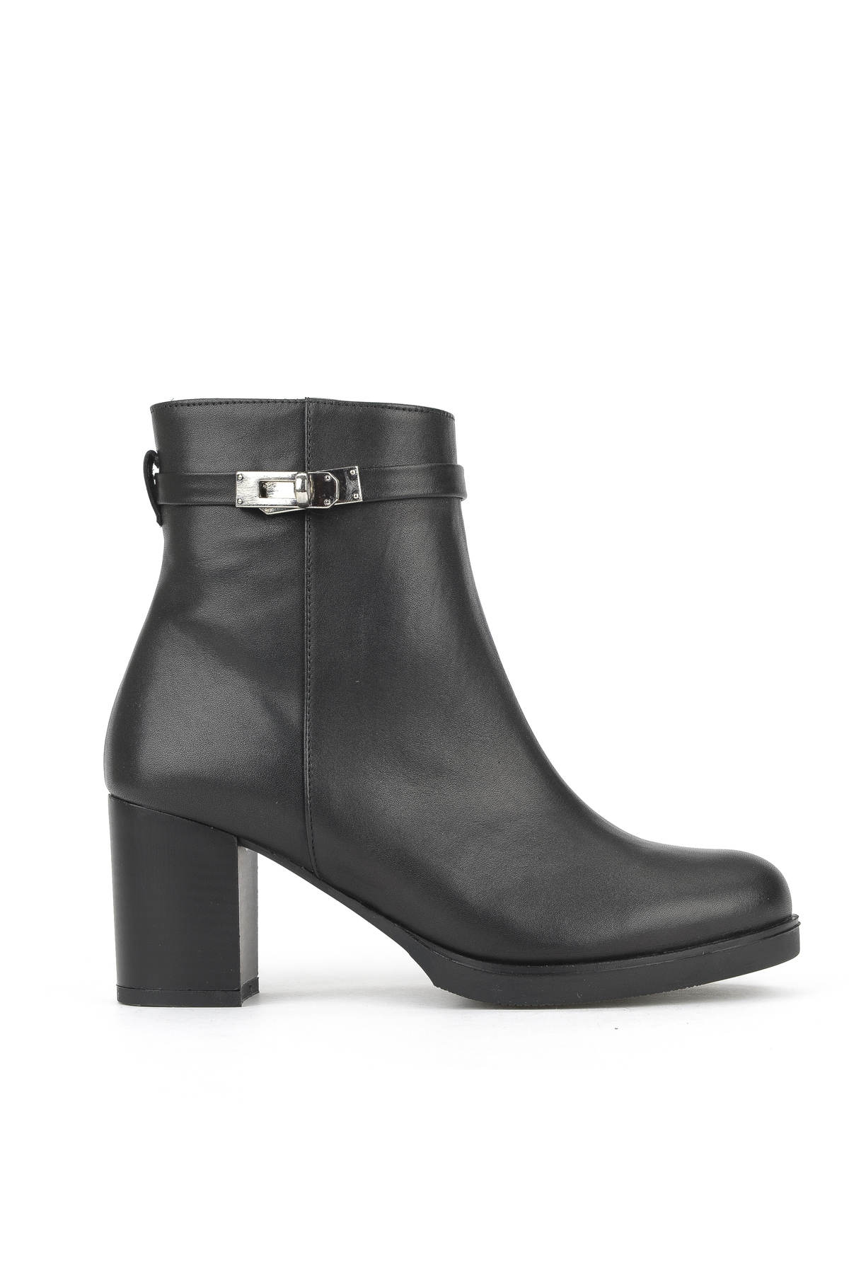 Kadın Hakiki Deri Bot 1531030Z2599 Siyah - Görsel 2