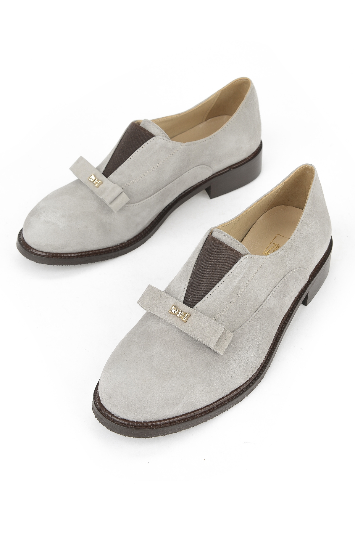 Kadın Hakiki Deri Ayakkabı 1531030Z2584 Vizon - Görsel 6