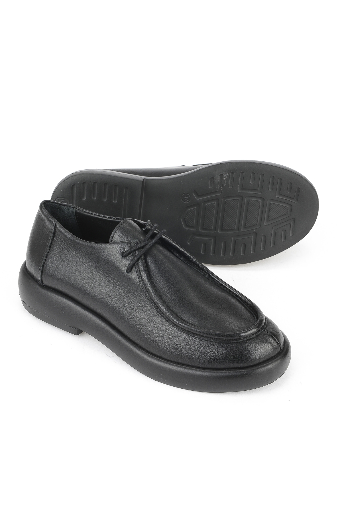 Kadın Hakiki Deri Ayakkabı 1531050Z26102308K Siyah - Görsel 5