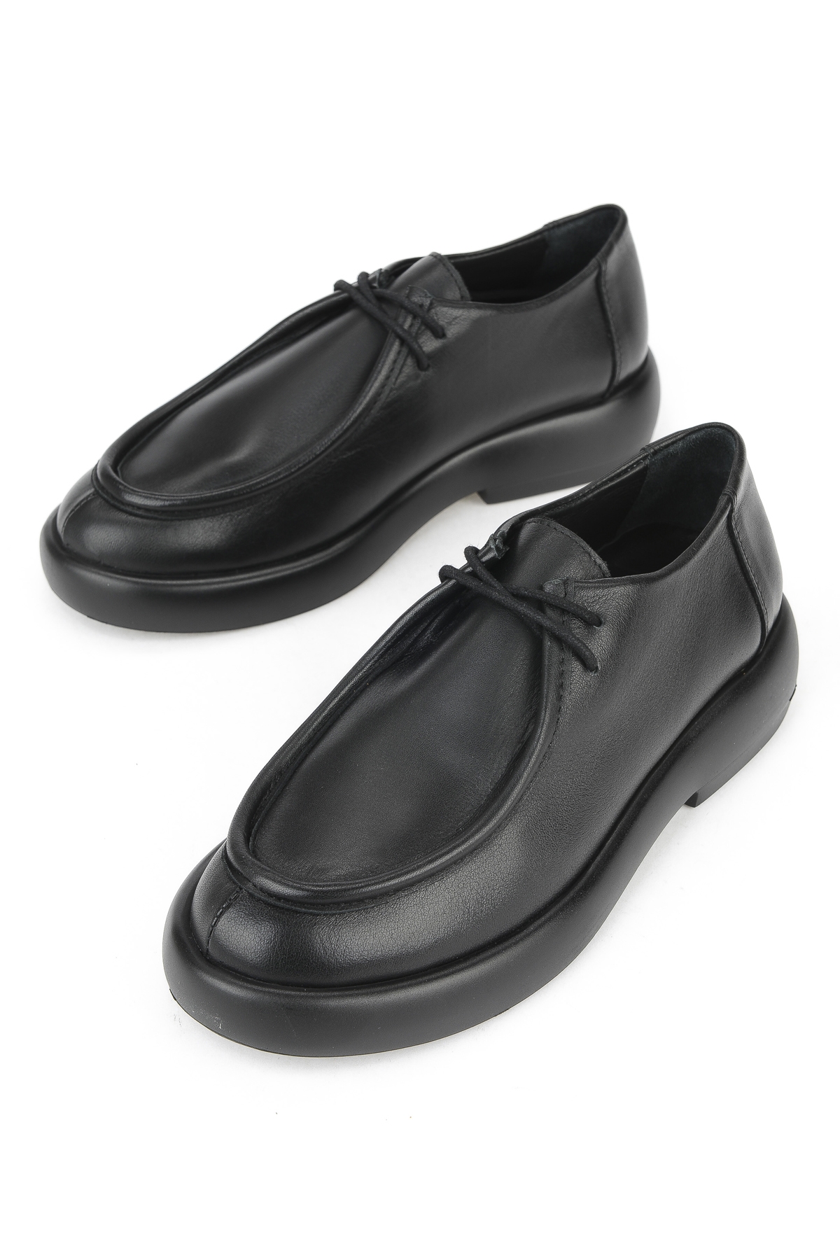 Kadın Hakiki Deri Ayakkabı 1531050Z26102308K Siyah - Görsel 6
