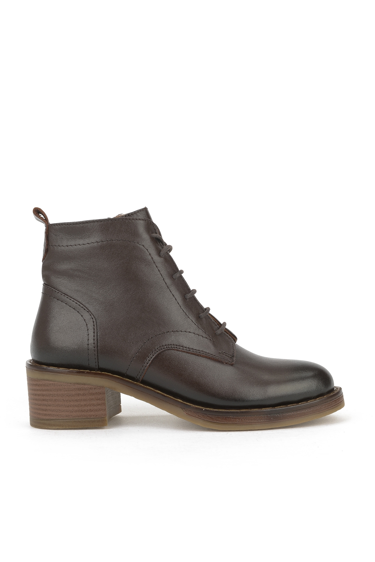 Kadın Hakiki Deri Bot 1531020Z2327 Kahve - Görsel 2