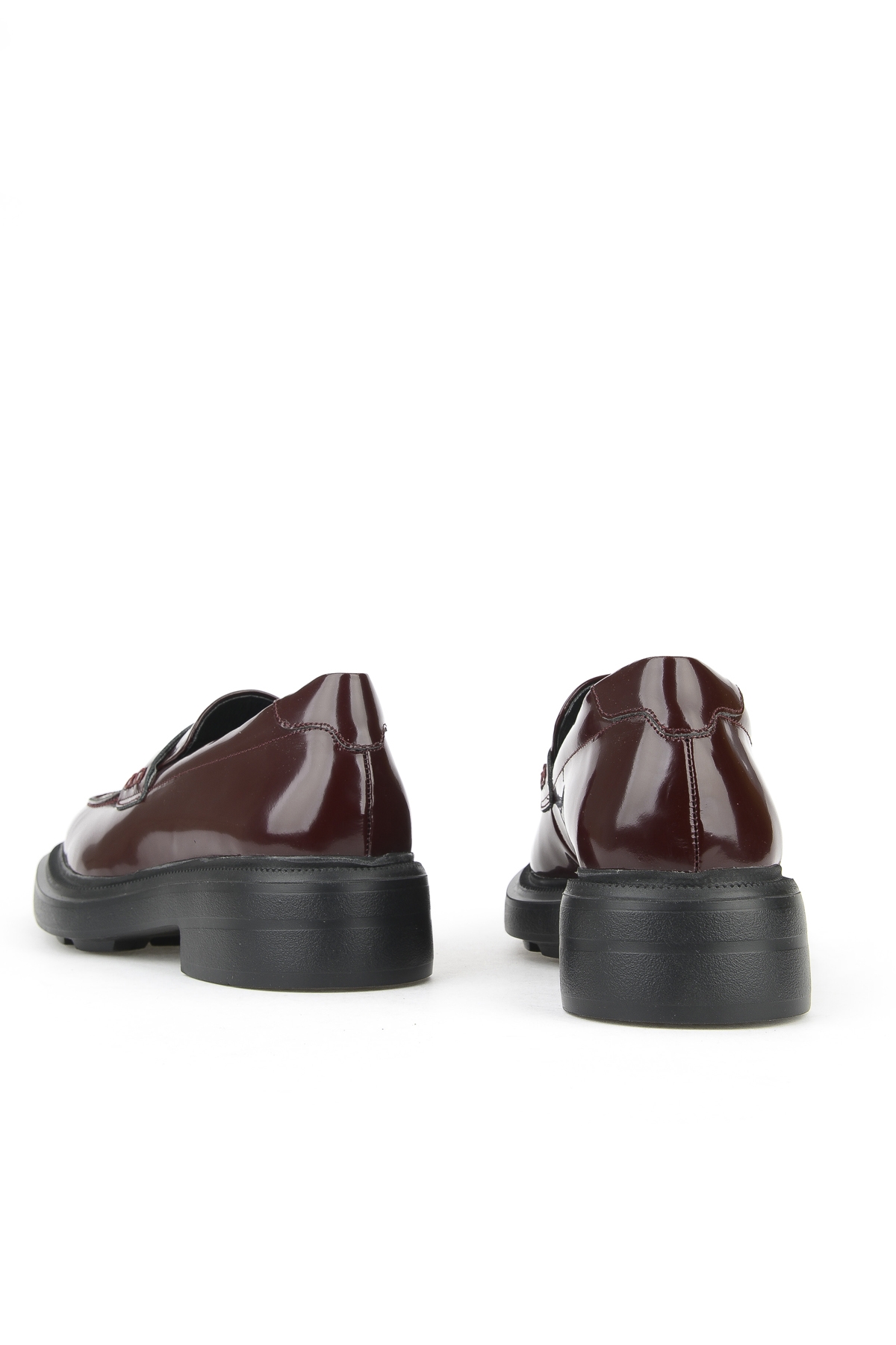 Erkek Hakiki Deri Ayakkabı 1531022Z1171M Bordo - Görsel 4