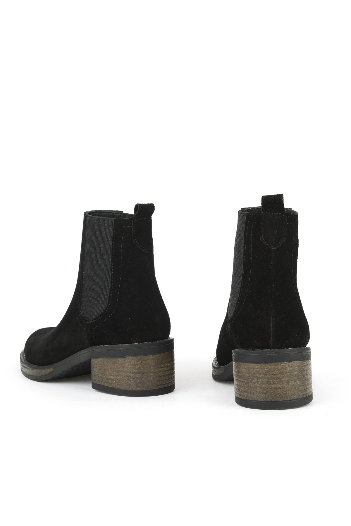 Kadın Hakiki Deri Bot 1531020Z2325 Siyah - Görsel 4