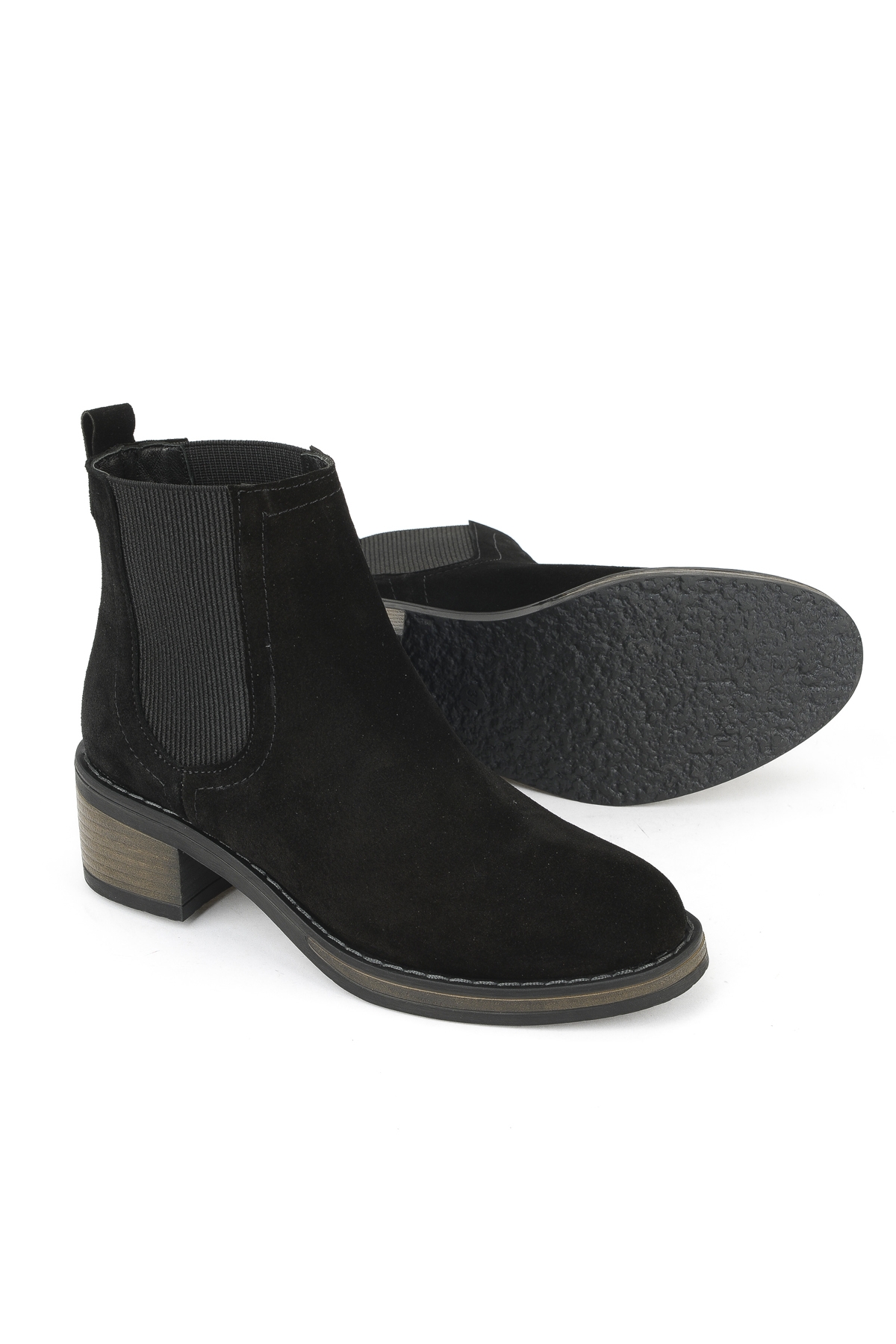 Kadın Hakiki Deri Bot 1531020Z2325 Siyah - Görsel 5