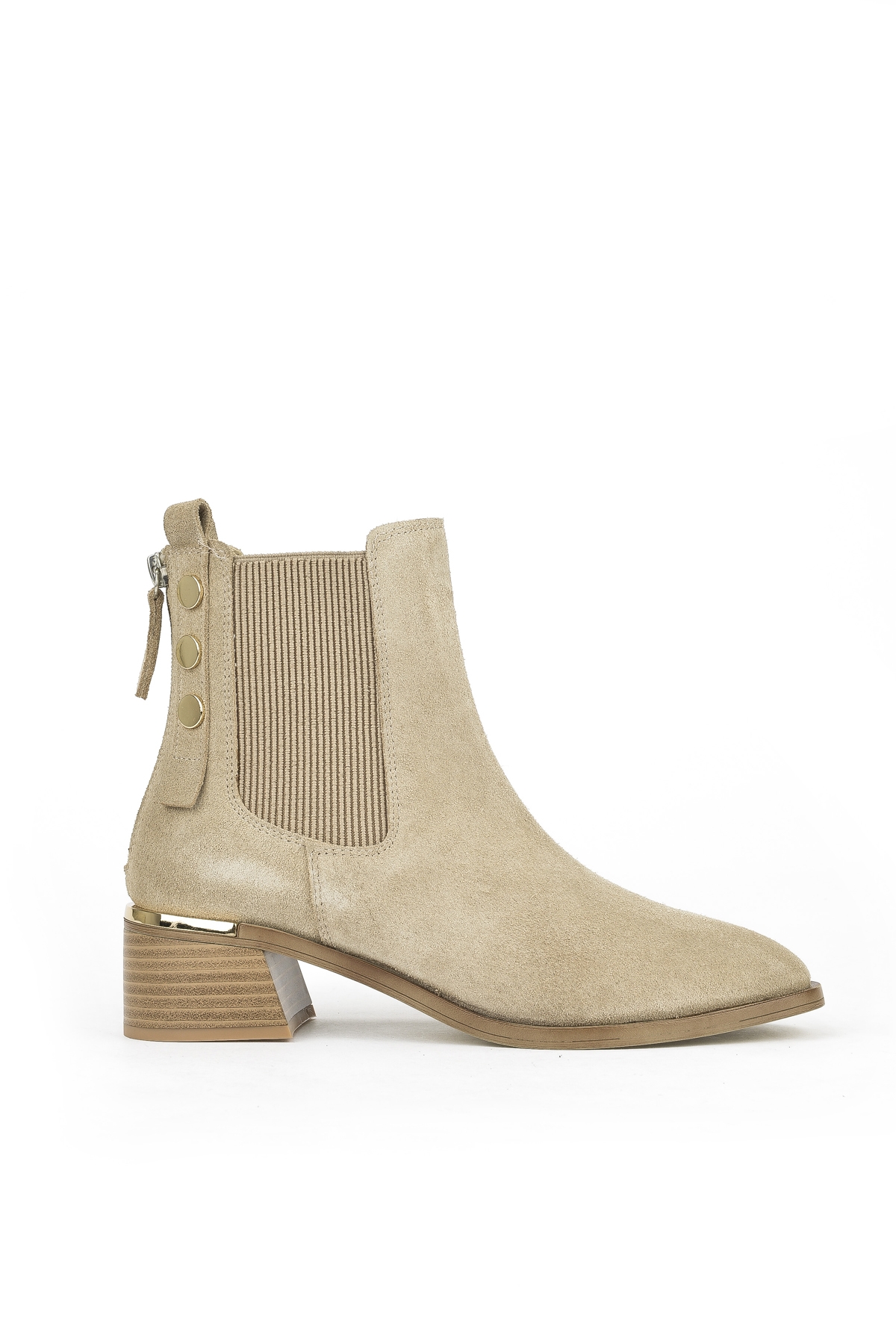 Kadın Hakiki Deri Bot 1531050Z26103552K2 Bej - Görsel 2