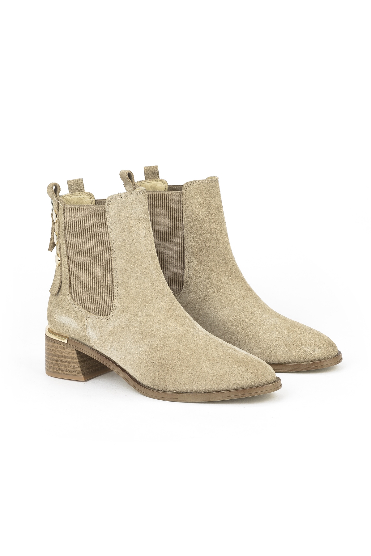 Kadın Hakiki Deri Bot 1531050Z26103552K2 Bej - Görsel 3