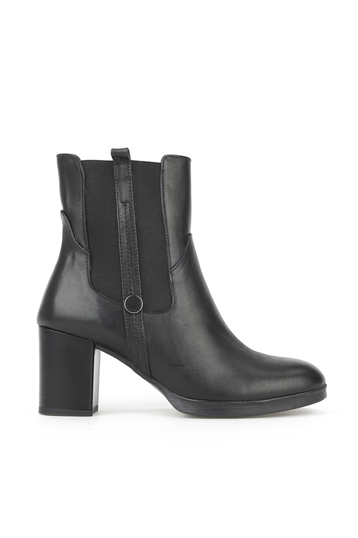 Kadın Hakiki Deri Bot 1531022Z7546 Siyah - Görsel 2