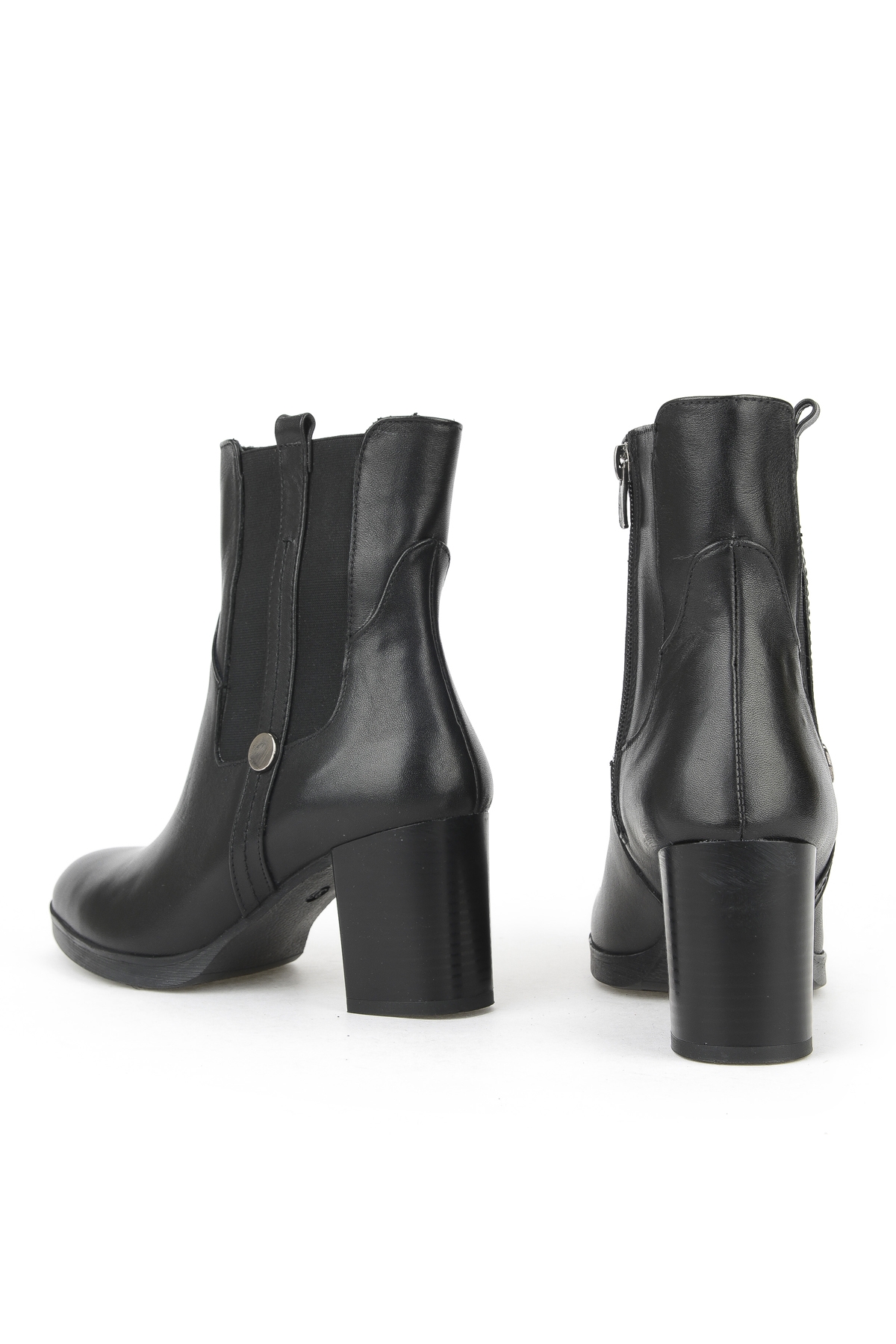 Kadın Hakiki Deri Bot 1531022Z7546 Siyah - Görsel 4