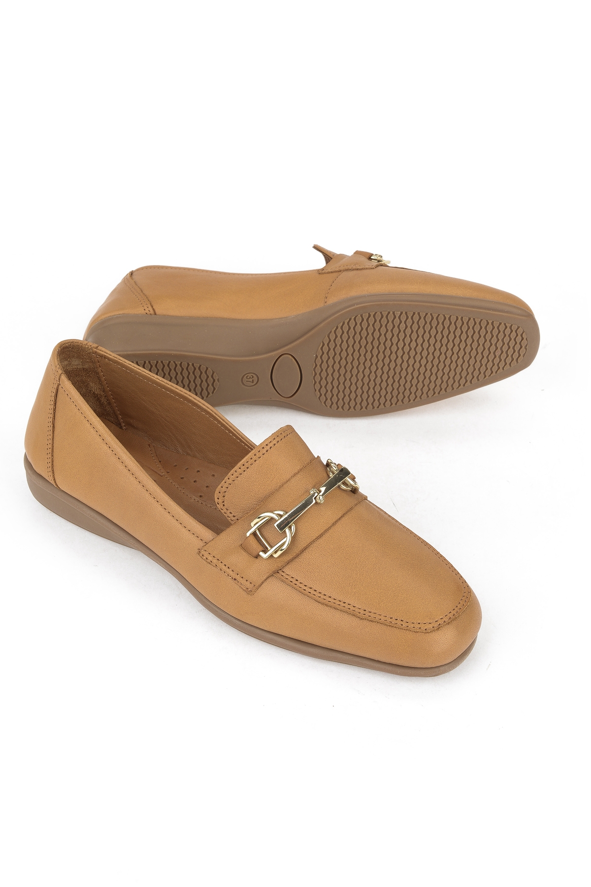 Kadın Hakiki Deri Ayakkabı 1531050Z26142202K Taba - Görsel 6