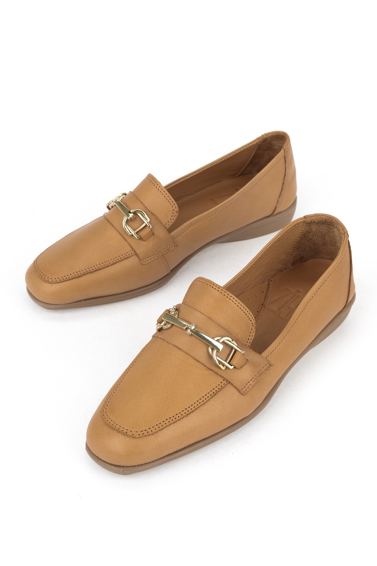 Kadın Hakiki Deri Ayakkabı 1531050Z26142202K Taba - Görsel 7