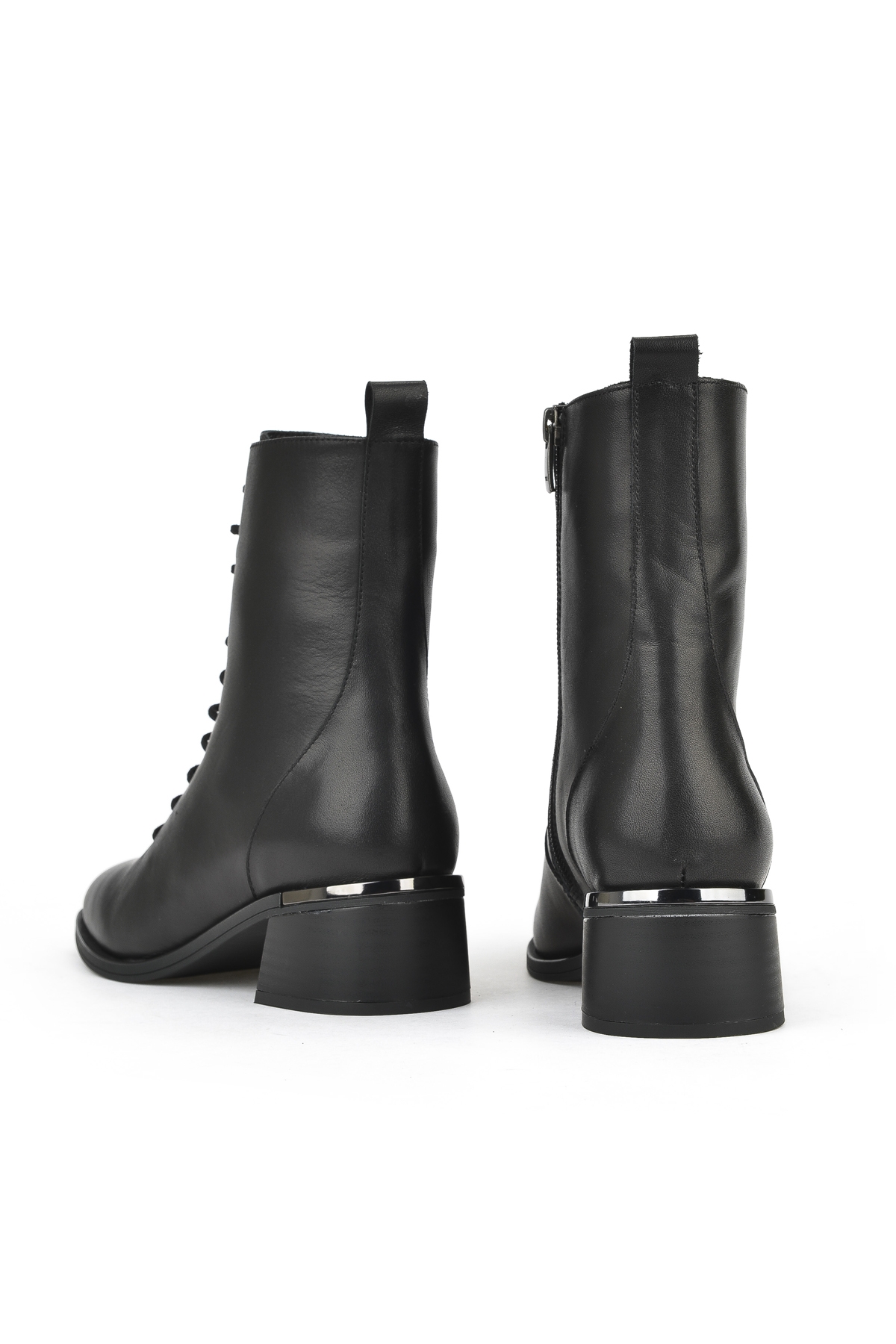 Kadın Hakiki Deri Bot 1531050Z26103551K Siyah - Görsel 4