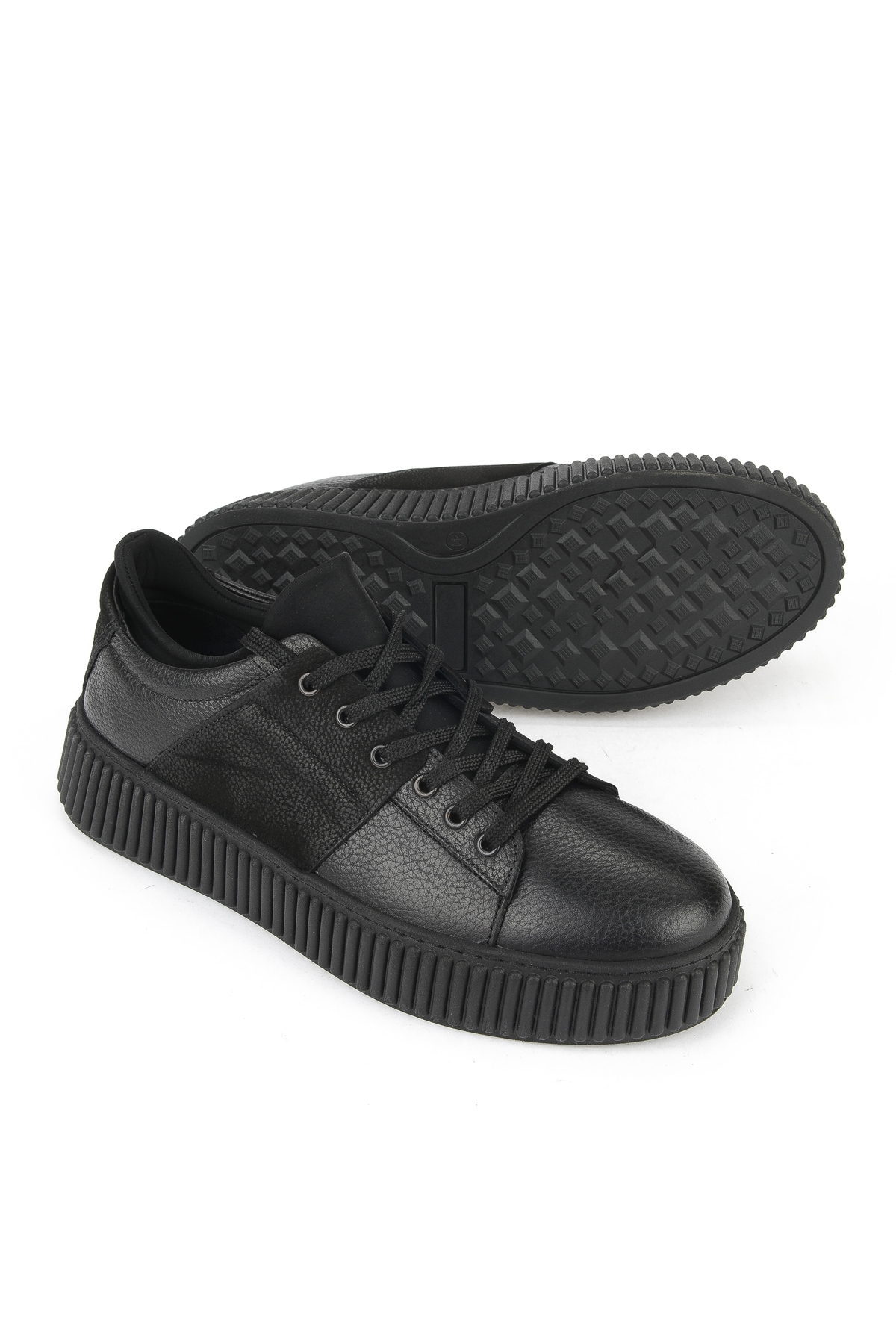Erkek Hakiki Deri Ayakkabı 1531025Z2509 Siyah - Görsel 5