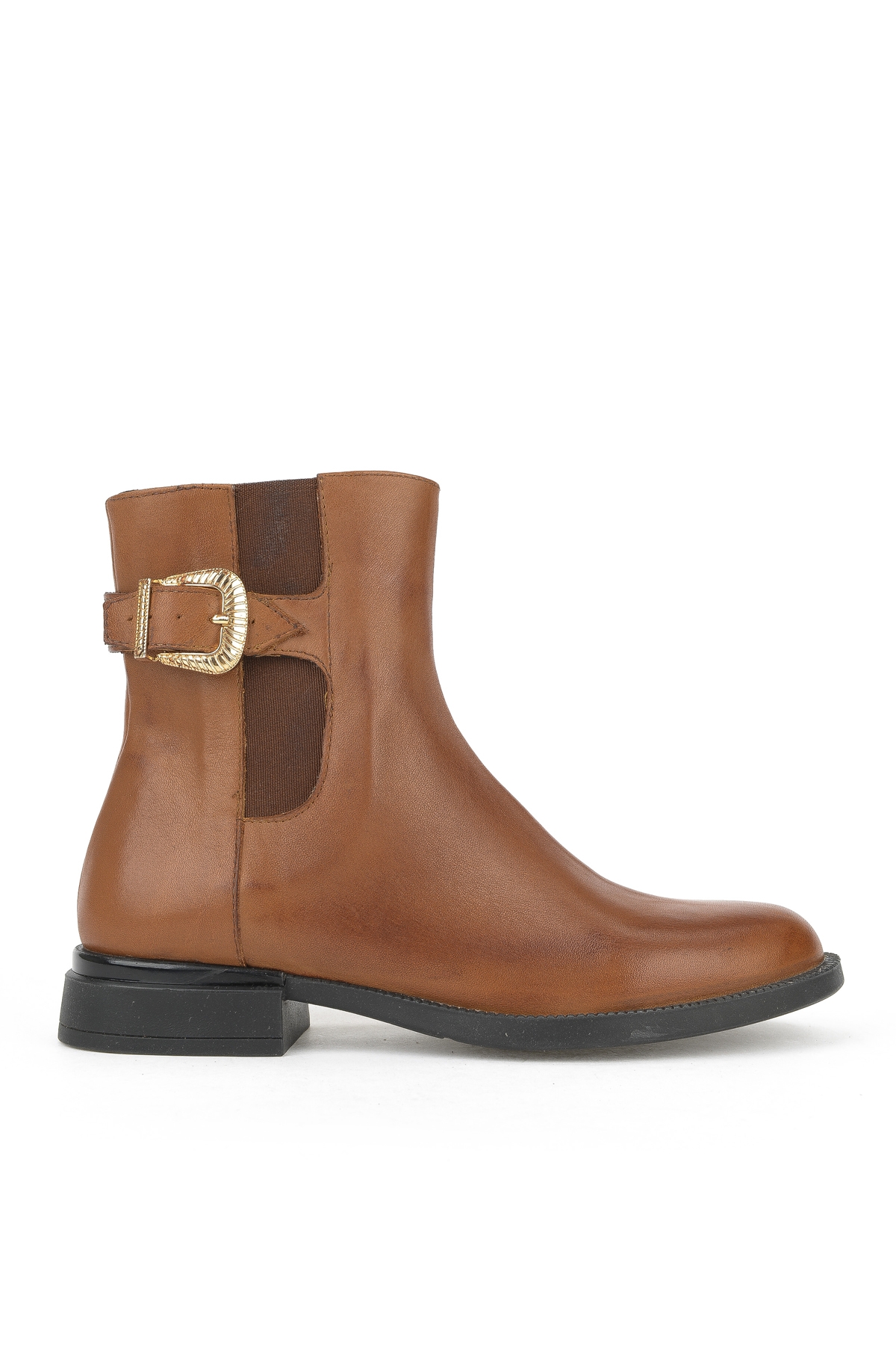 Kadın Hakiki Deri Bot 1531022Z7614 Taba - Görsel 2