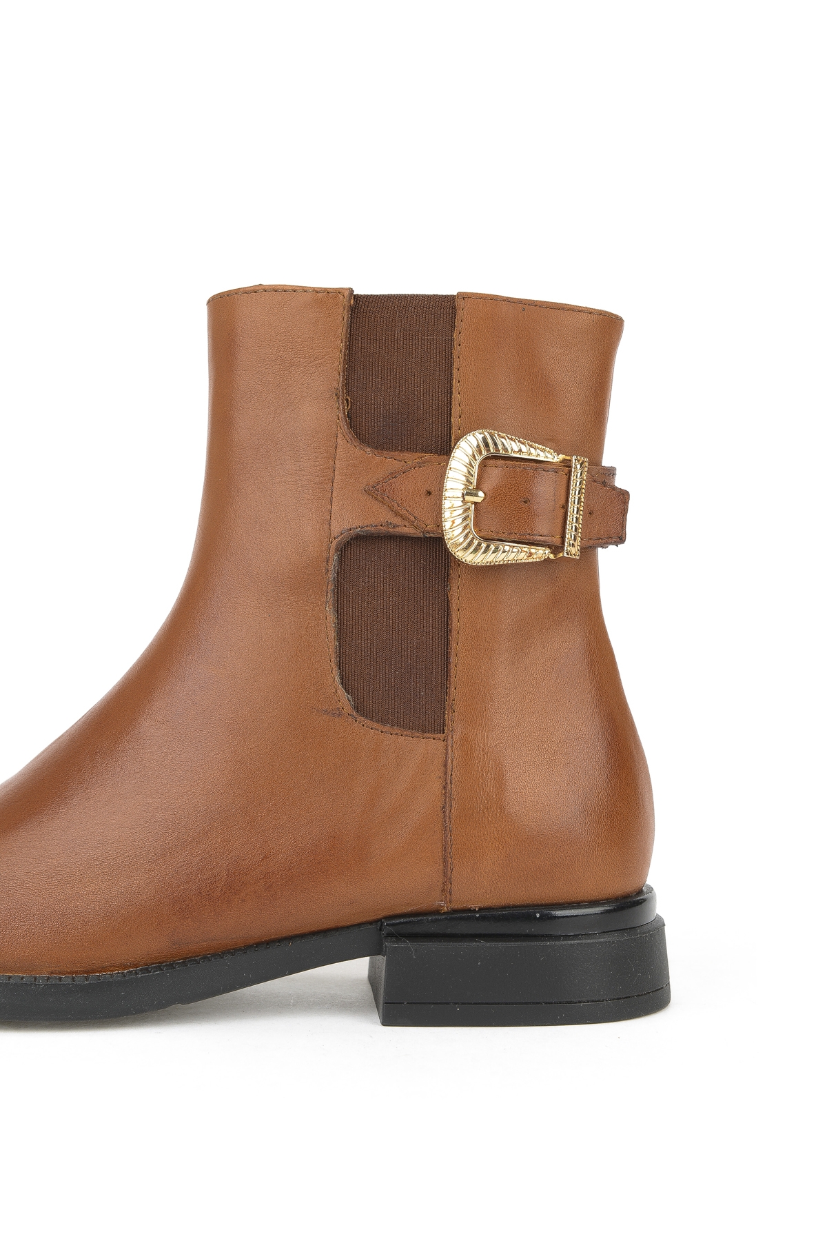 Kadın Hakiki Deri Bot 1531022Z7614 Taba - Görsel 7