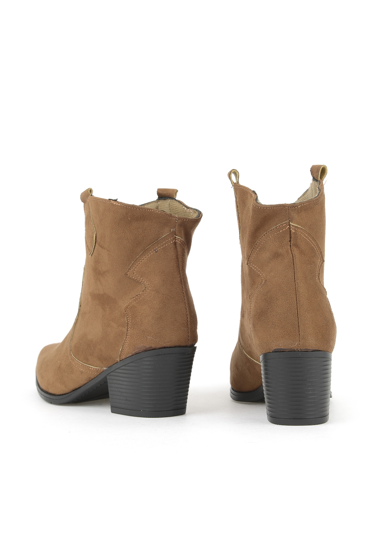 Kadın Kovboy Bot 1531044Z4005 Taba - Görsel 4