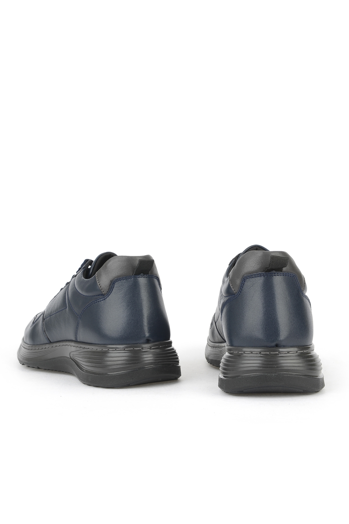 Erkek Hakiki Deri Ayakkabı 1531002Z2089 Lacivert - Görsel 4