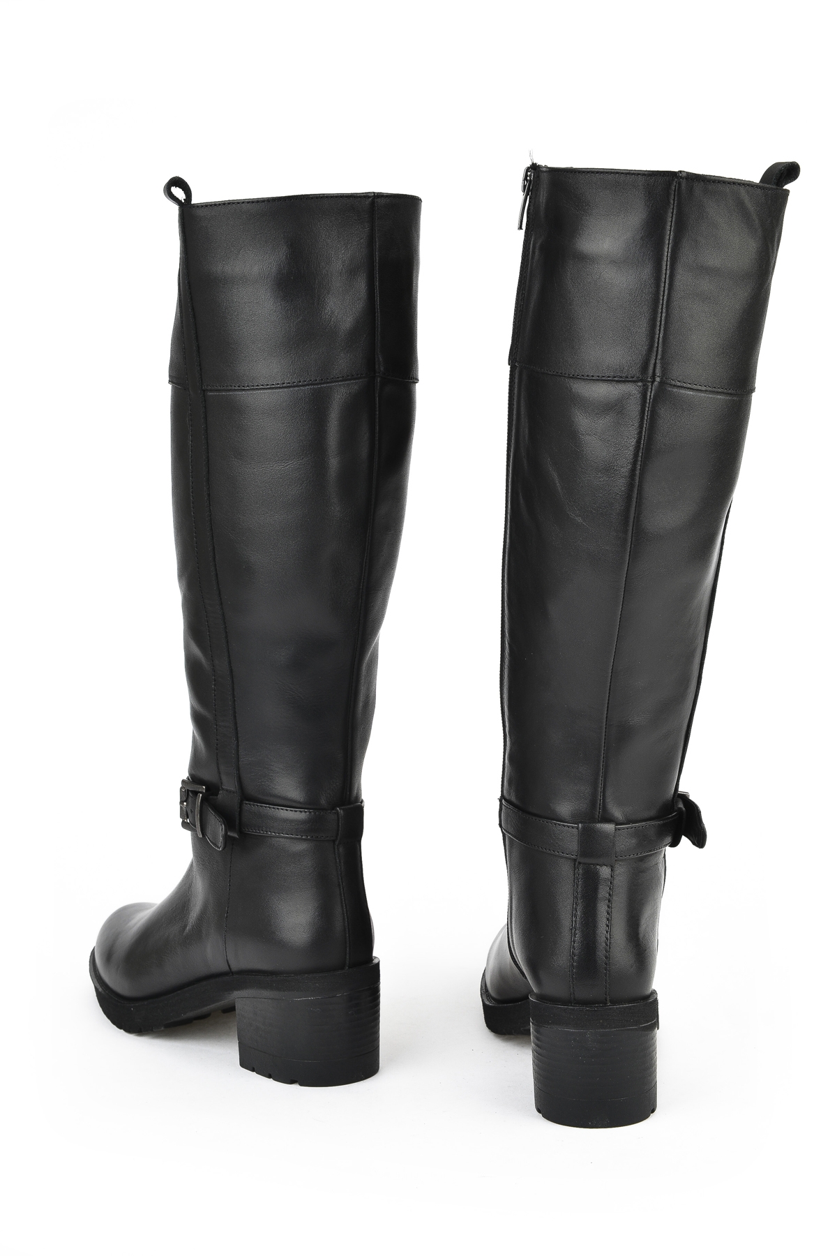 Kadın Hakiki Deri Çizme 15319Z8006 Siyah - Görsel 4