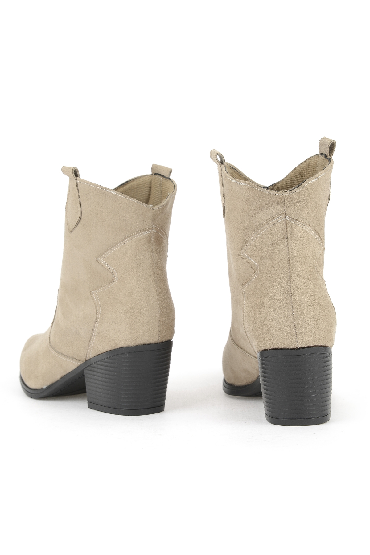 Kadın Kovboy Bot 1531044Z4005 Vizon - Görsel 4