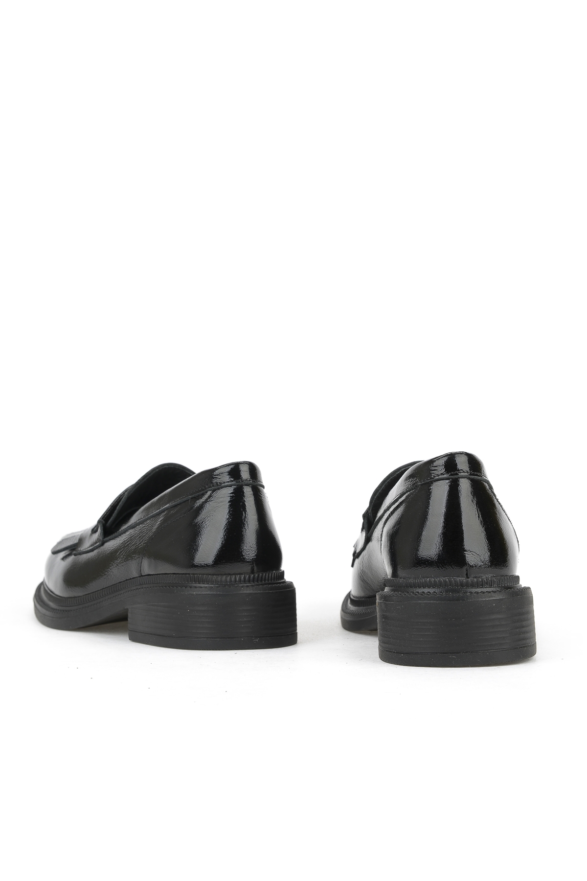 Kadın Hakiki Deri Ayakkabı 153111Z224022 Siyah - Görsel 4