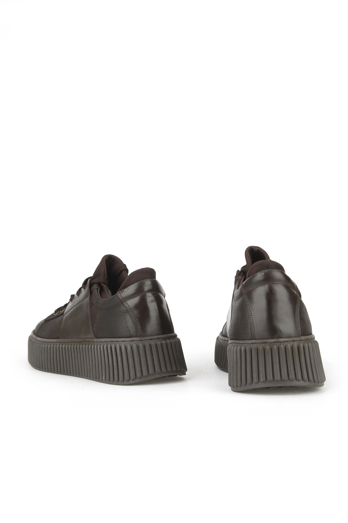 Erkek Hakiki Deri Ayakkabı 1531025Z25092 Kahve - Görsel 4