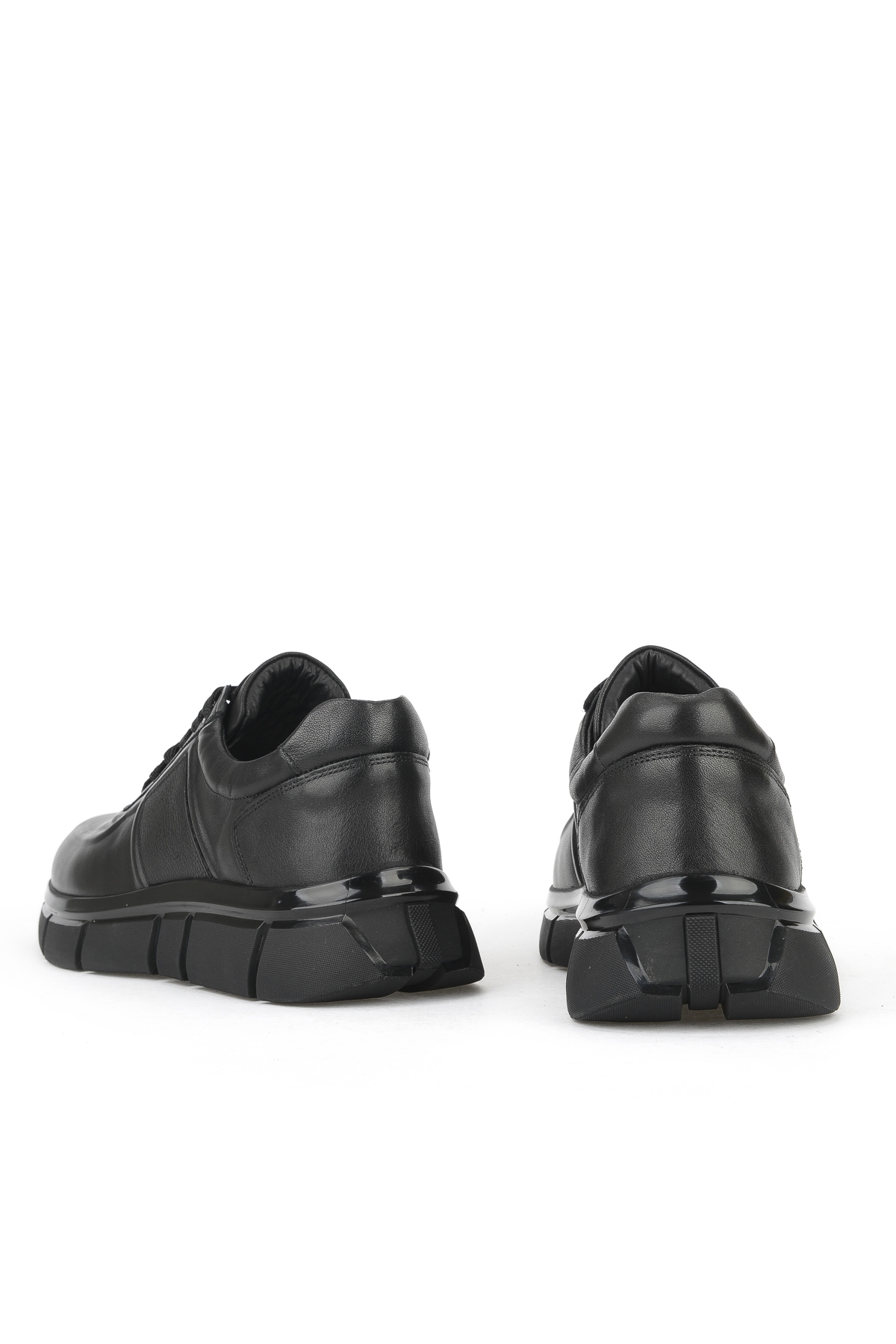 Erkek Hakiki Deri Ayakkabı 1531025Z2510 Siyah - Görsel 4