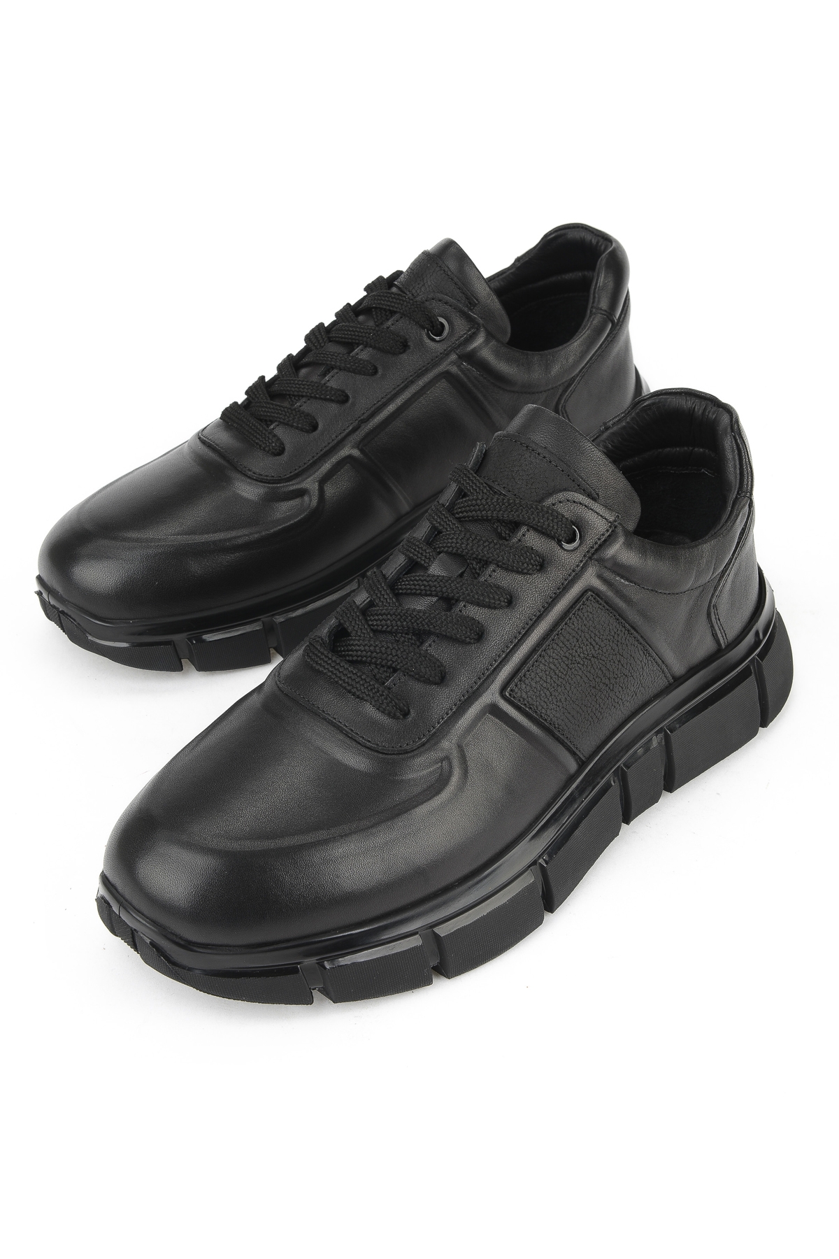 Erkek Hakiki Deri Ayakkabı 1531025Z2510 Siyah - Görsel 6