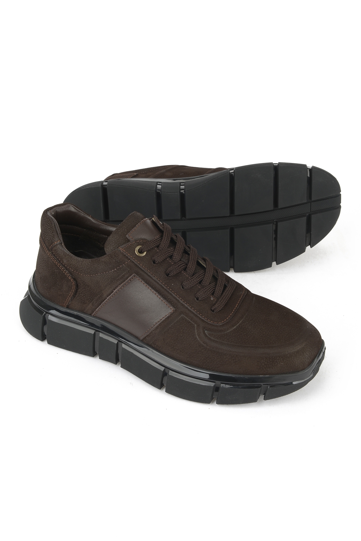 Erkek Hakiki Deri Ayakkabı 1531025Z25102 Kahve - Görsel 5