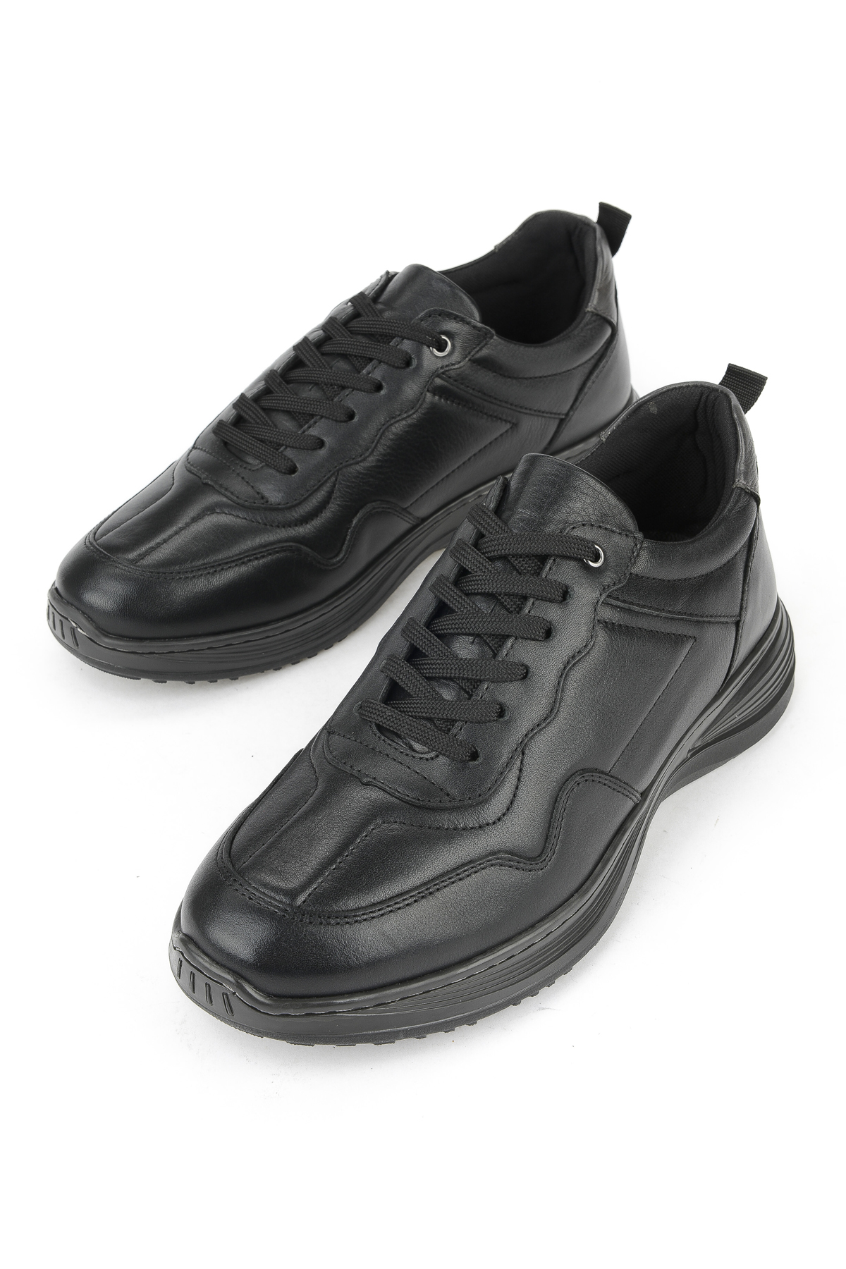 Erkek Hakiki Deri Ayakkabı 1531002Z2089 Siyah - Görsel 6