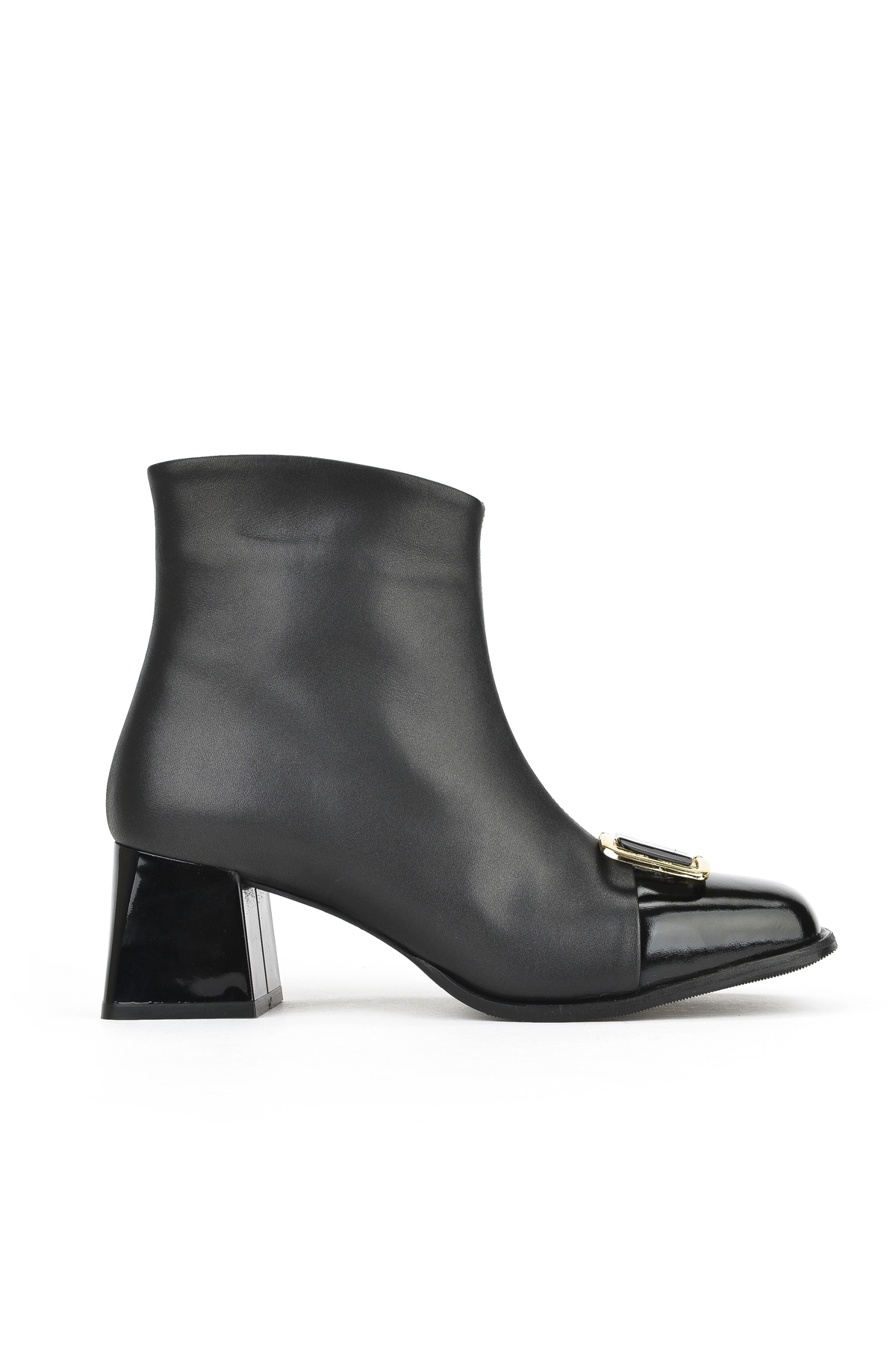 Kadın Hakiki Deri Bot 1531050Z26104557K Siyah - Görsel 2