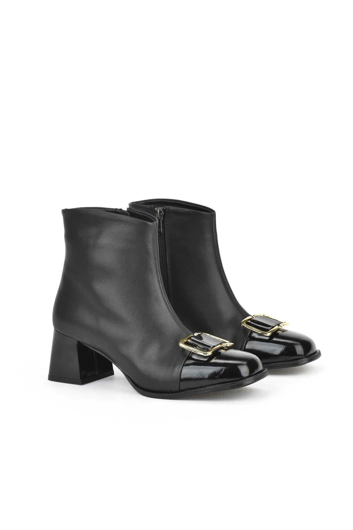 Kadın Hakiki Deri Bot 1531050Z26104557K Siyah - Görsel 3