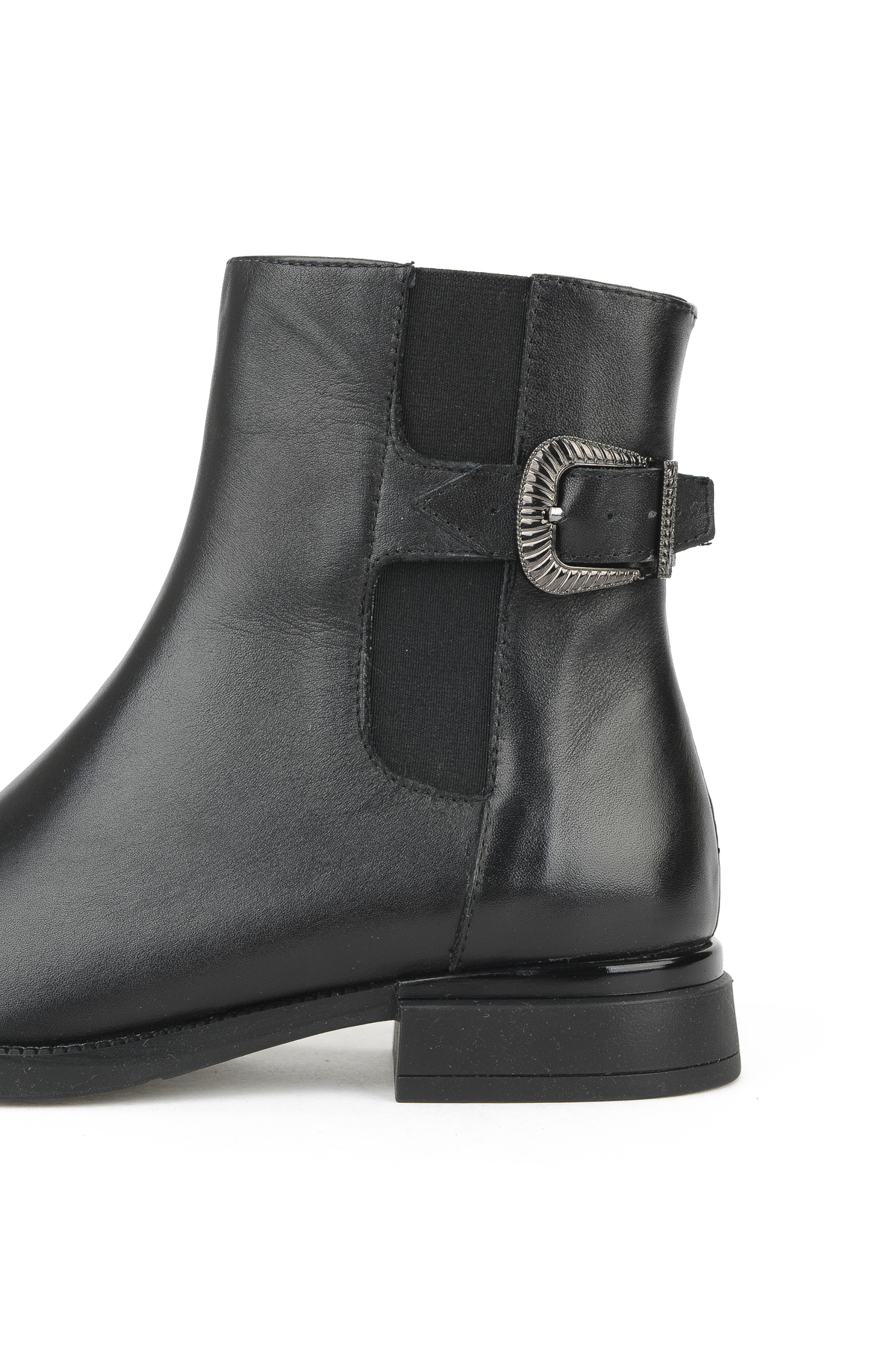 Kadın Hakiki Deri Bot 1531022Z7614 Siyah - Görsel 7