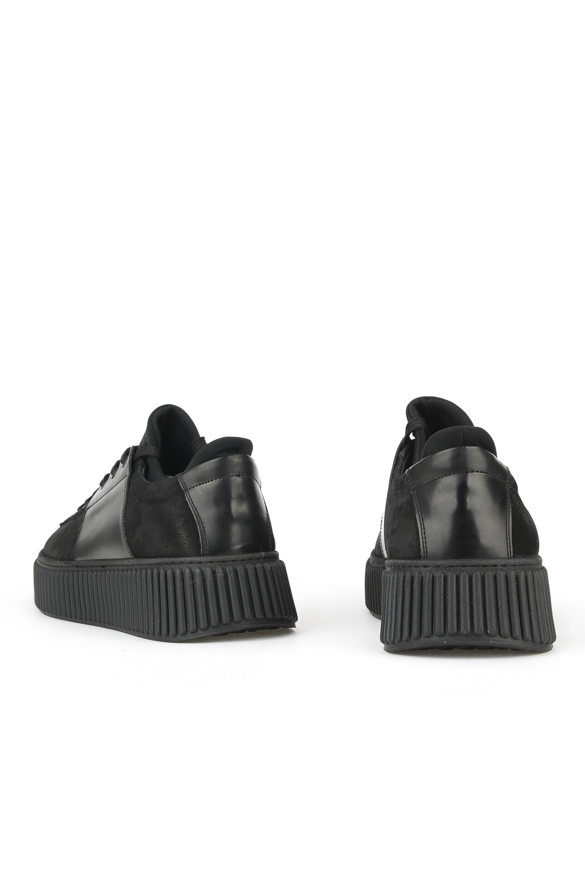 Erkek Hakiki Deri Ayakkabı 1531025Z25092 Siyah - Görsel 4