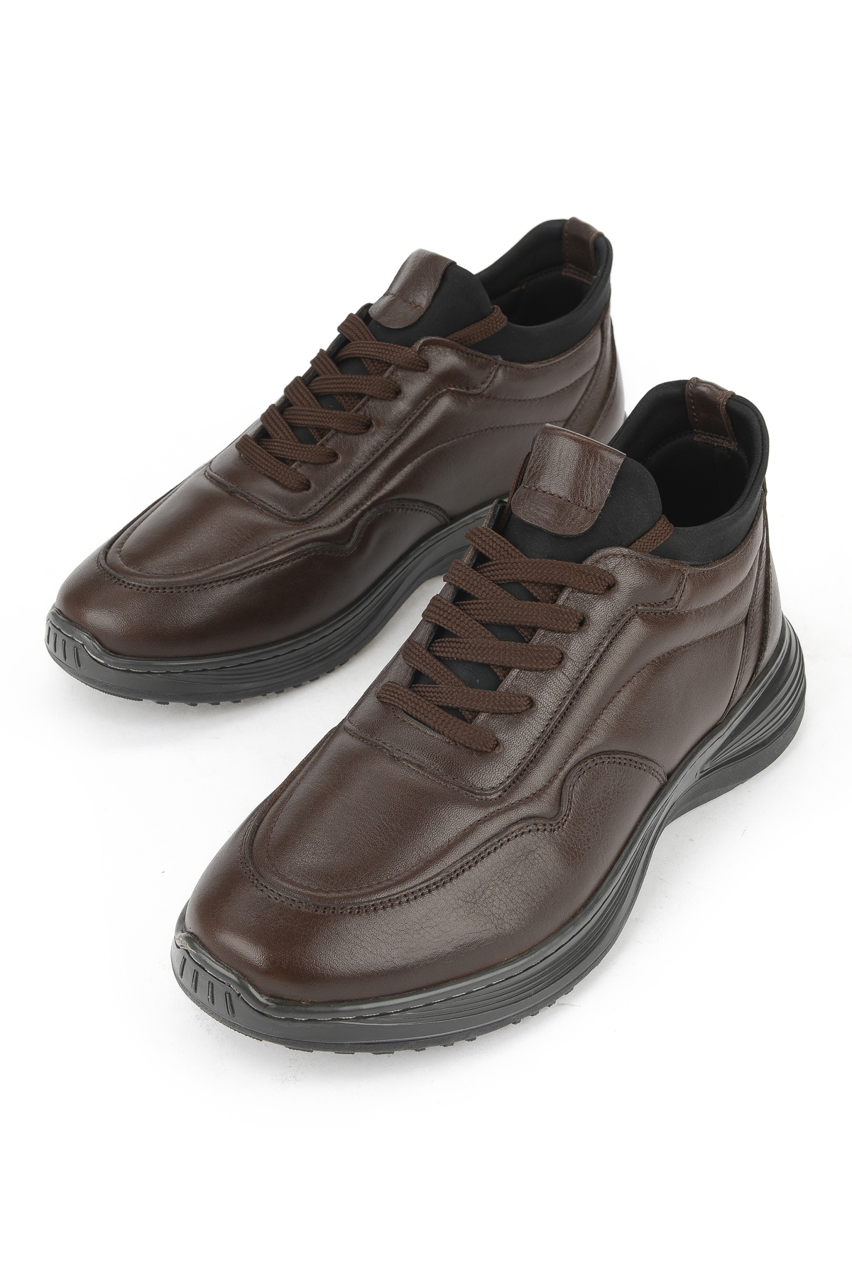 Erkek Hakiki Deri Ayakkabı 1531002Z3059 Kahve - Görsel 6