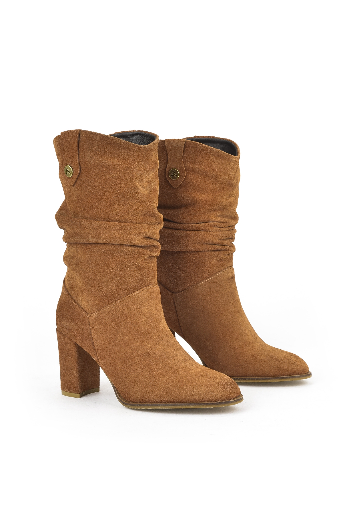 Kadın Hakiki Deri Çizme 1531050Z25100670K Taba - Görsel 3