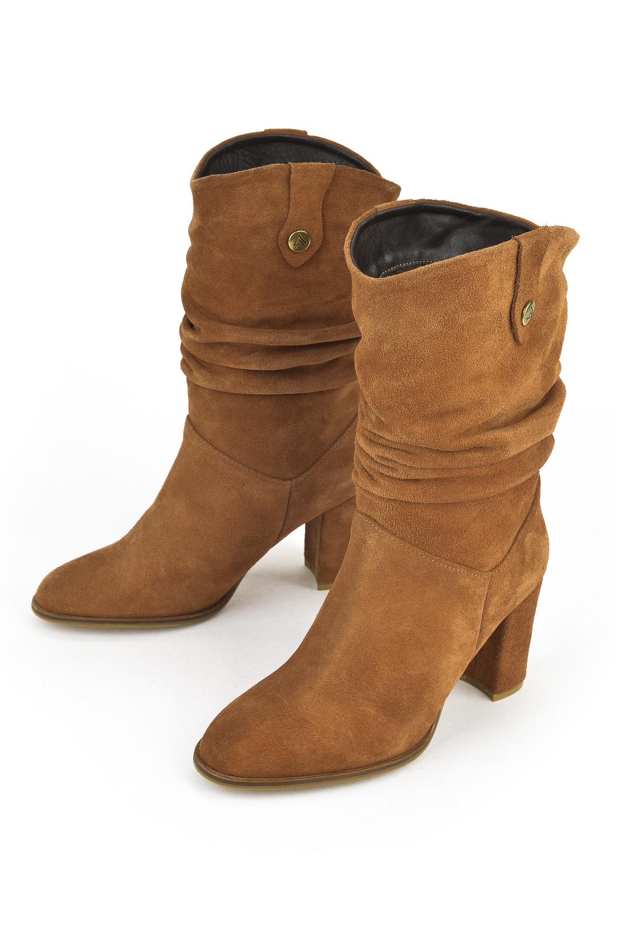 Kadın Hakiki Deri Çizme 1531050Z25100670K Taba - Görsel 6