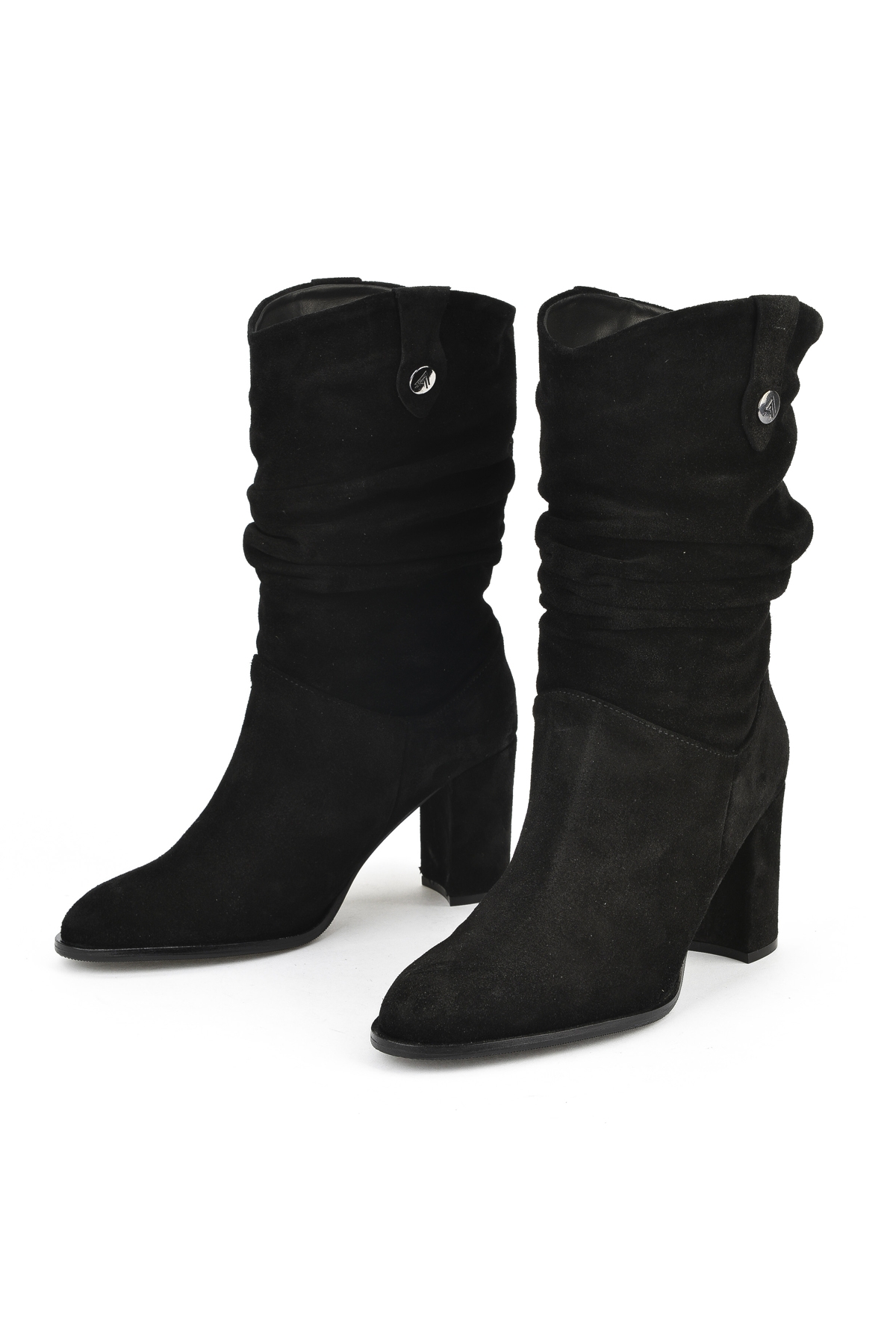 Kadın Hakiki Deri Çizme 1531050Z25100670K Siyah - Görsel 6