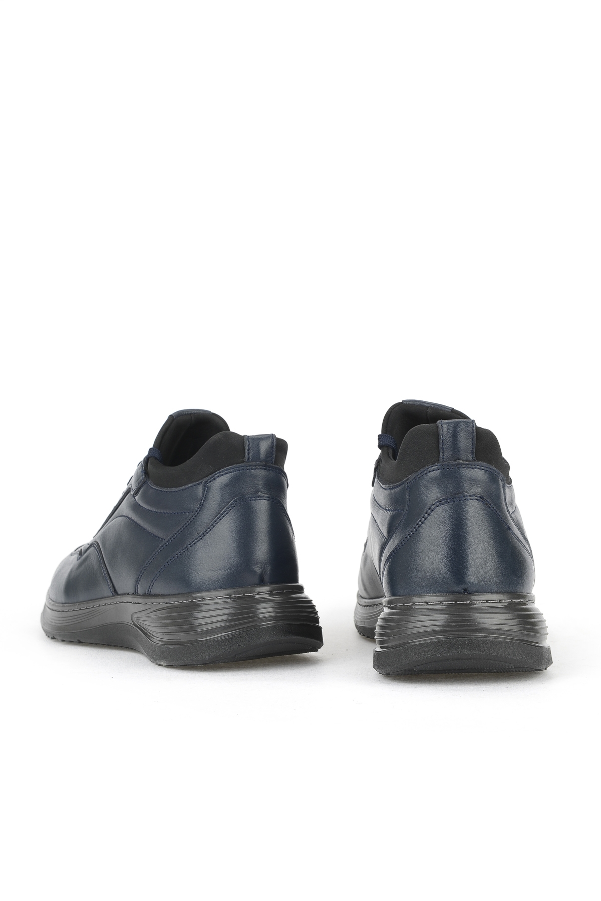 Erkek Hakiki Deri Ayakkabı 1531002Z3059 Lacivert - Görsel 4